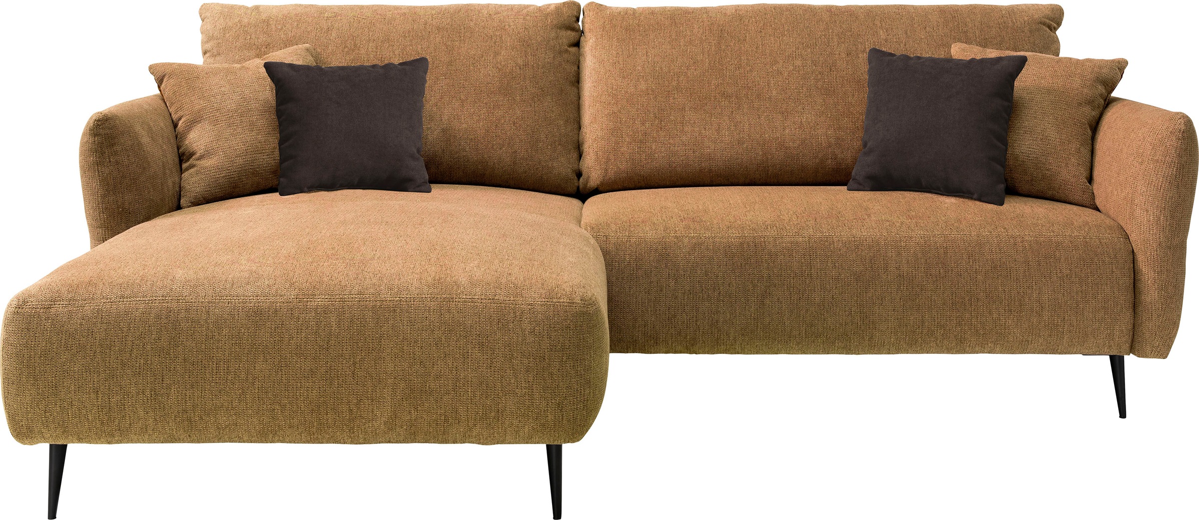 INOSIGN Ecksofa »Amarena L-Form«, inklusive Armlehnenverstellfunktion, 4x Zierkissen gratis