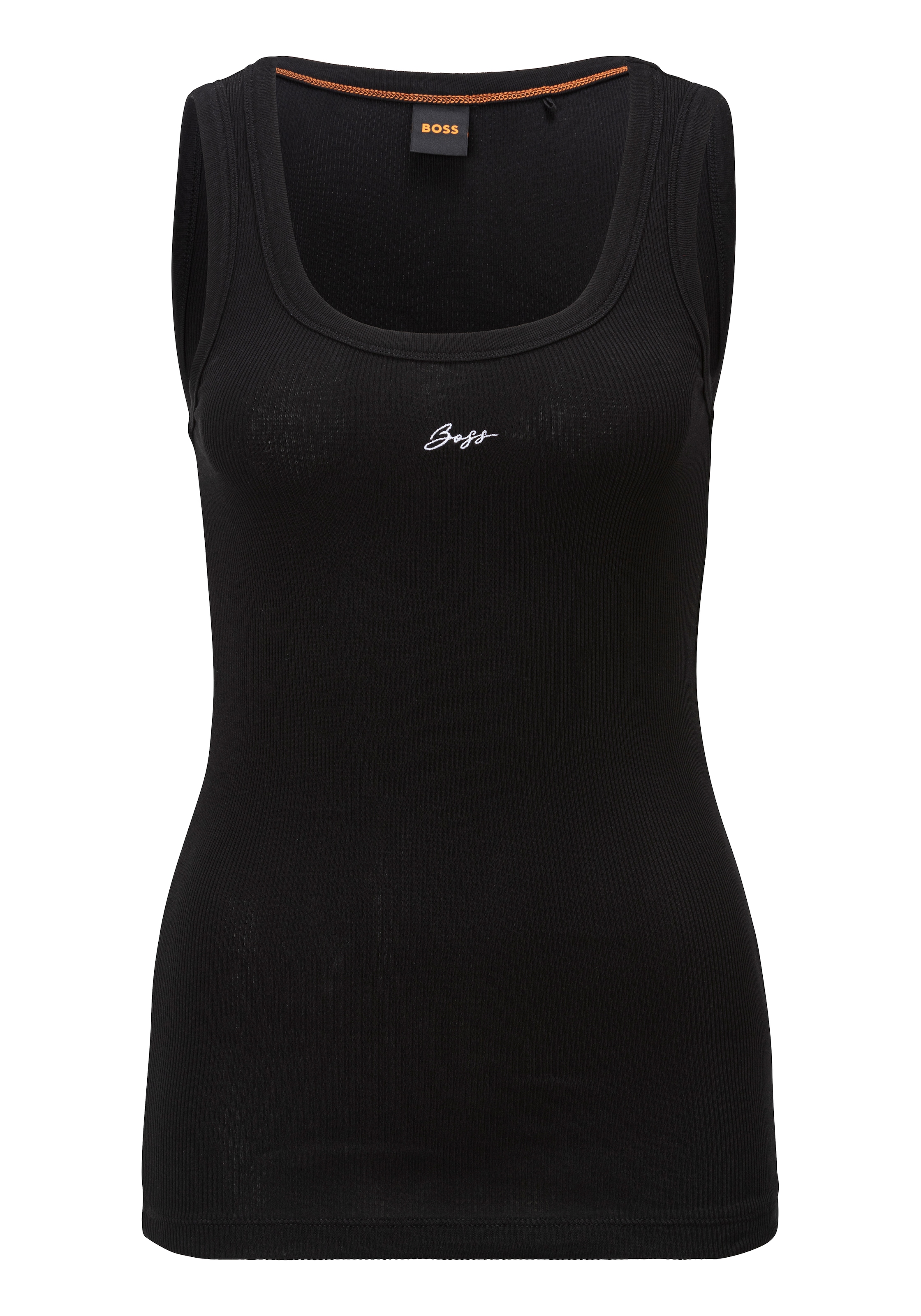 BOSS ORANGE Tanktop "Ematite Premium Damenmode", mit gerippter Struktur günstig online kaufen