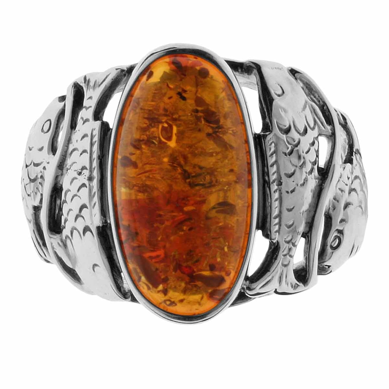 OSTSEE-SCHMUCK Fingerring »Ostsee-Schmuck Ring Fischland 16x8 mm Ring Fischland 16x8 mm«, (1 tlg.)
