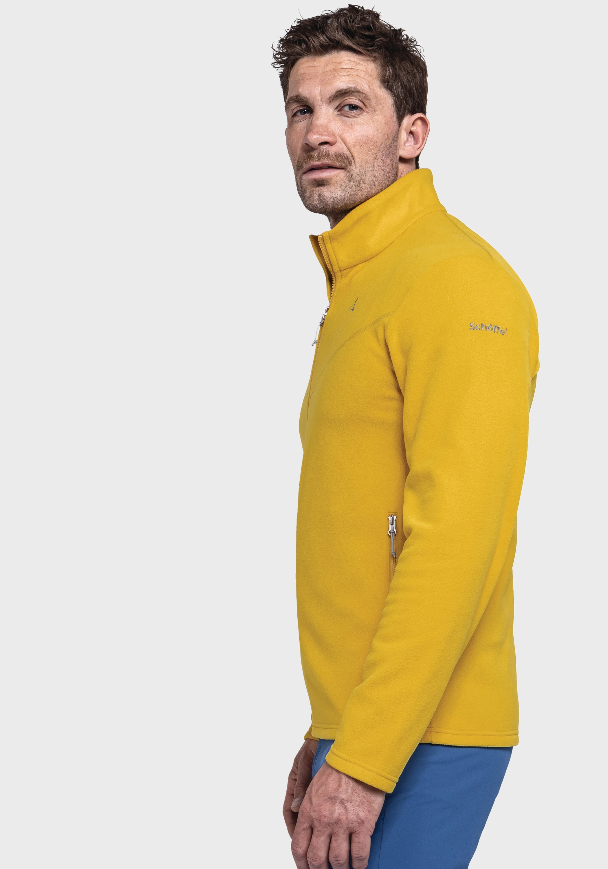 Schöffel Fleecejacke »Hiking Fleece Jk Style Qutang MNS«, ohne Kapuze
