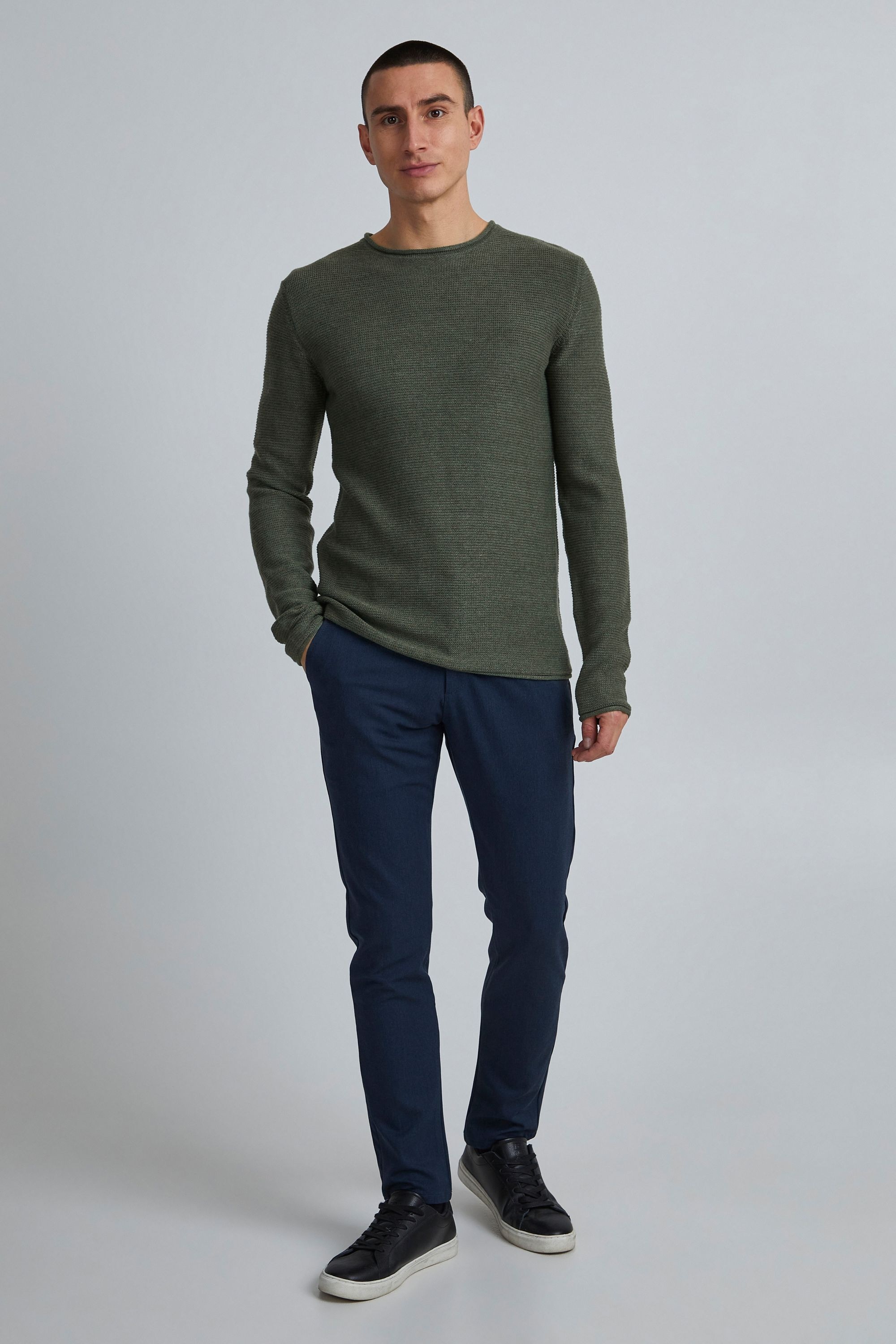 !Solid Strickfleece-Pullover »Strickpullover SDJarah«
