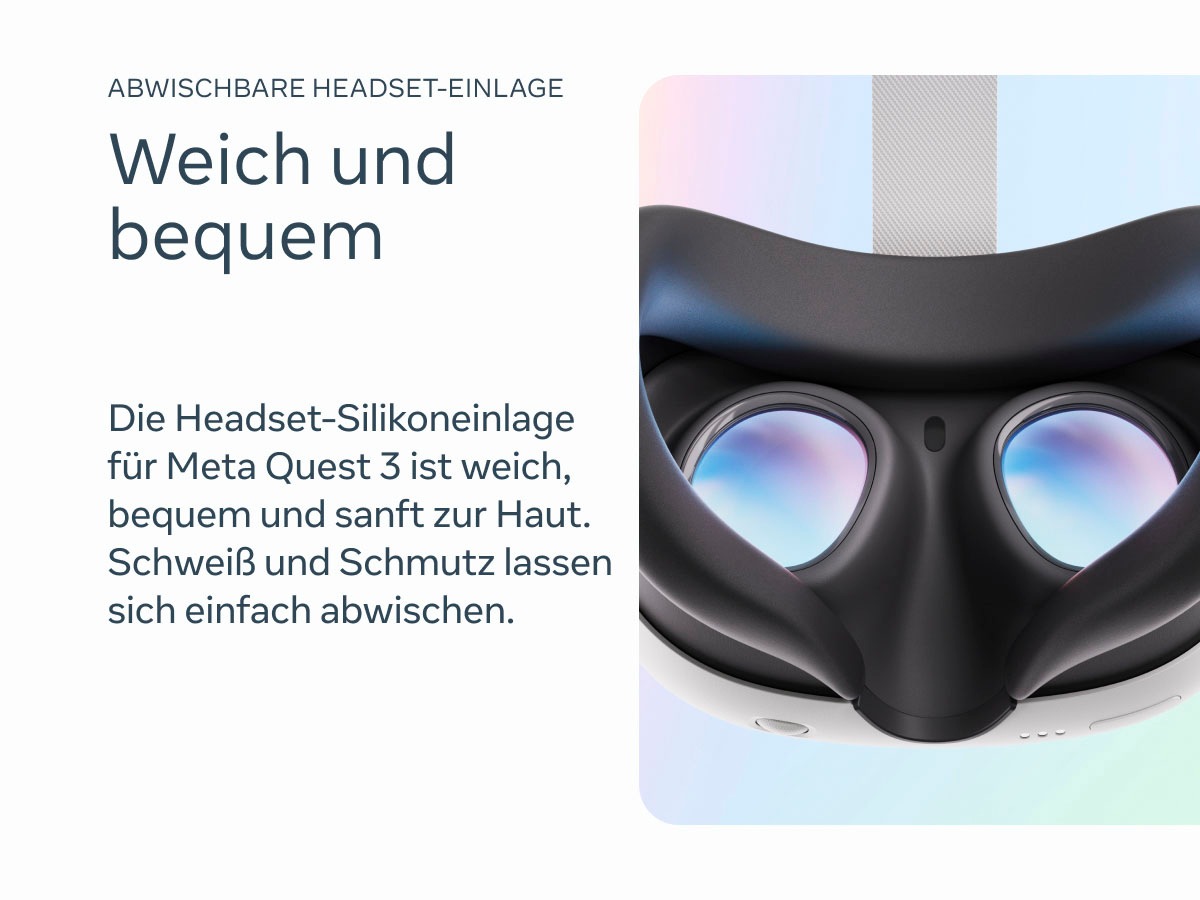 Meta Virtual-Reality-Brille »Quest 3 Silicone Facial Interface«