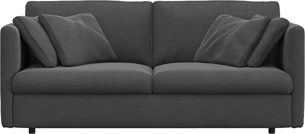 FLEXLUX 2,5-Sitzer "Lovane" Weich & anschmiegsam, große Sitztiefe auf Kaltschaum, Dekokissen inkl.