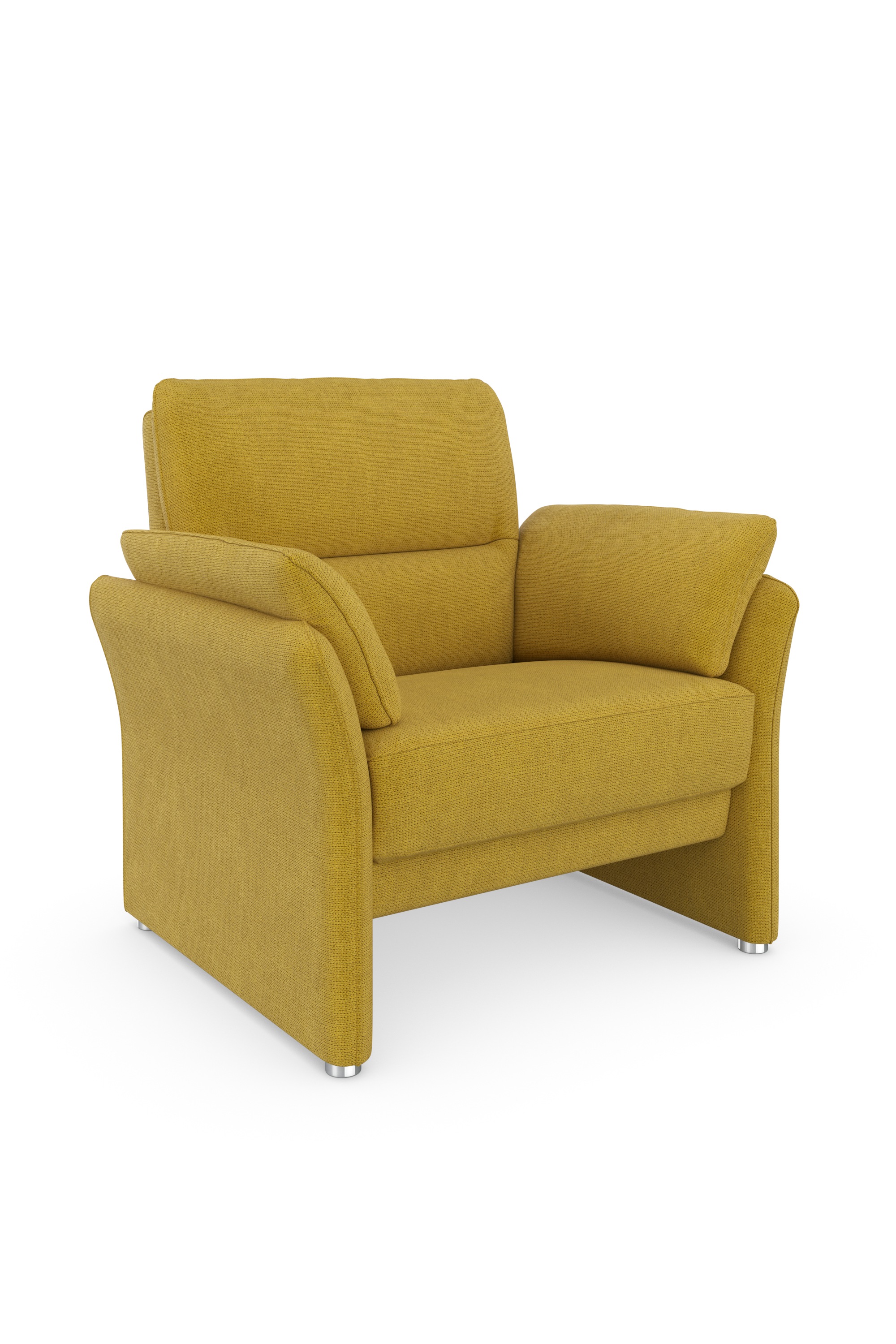 Thumbnail - DOMO collection Sessel "Pina elegant und zeitloser Clubsessel, bequemer Cocktailsessel", Hoher Sitzkomfort, Microfaser h...
