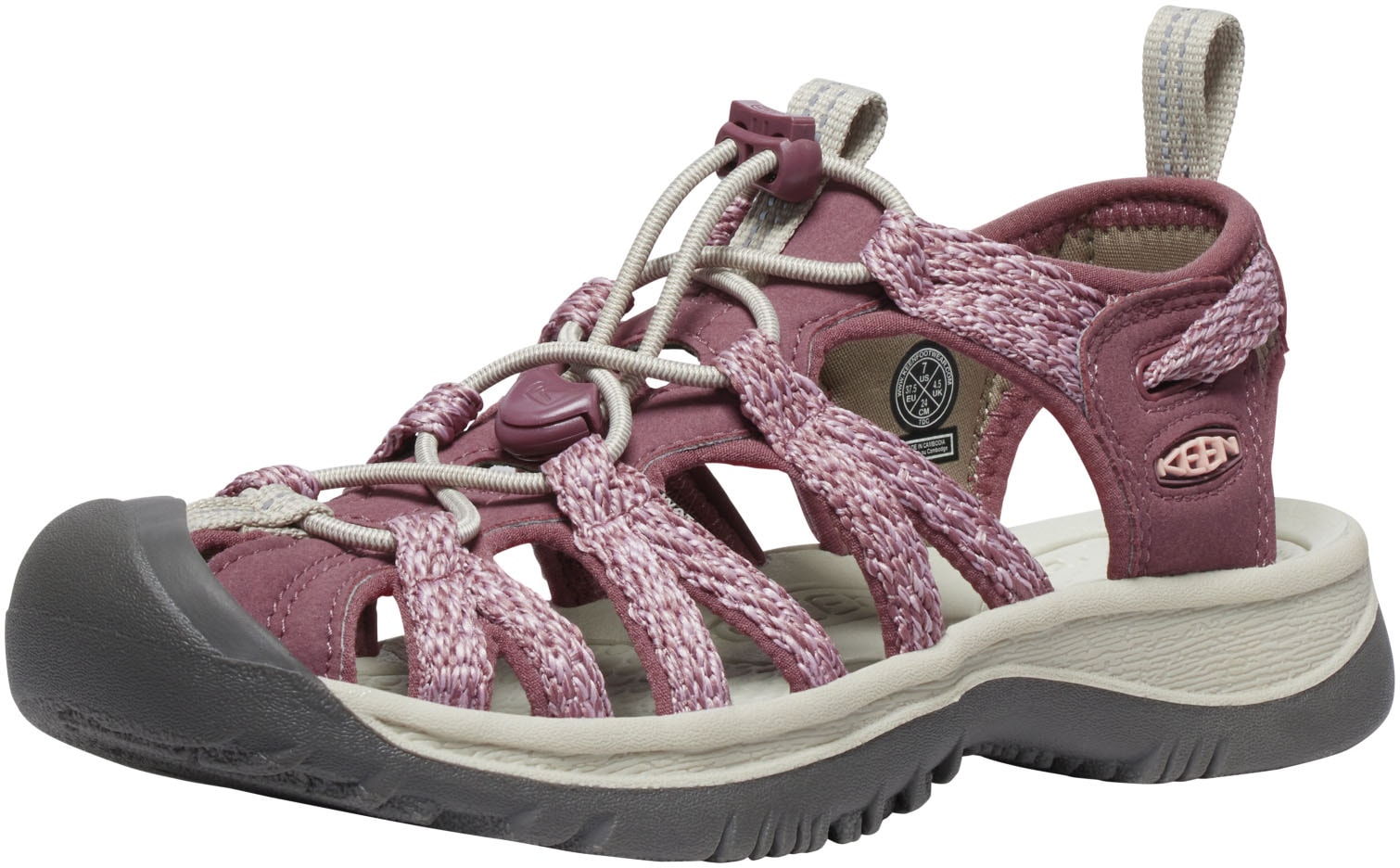 Keen Sandale "WHISPER", waschbar und schnell trocknend günstig online kaufen