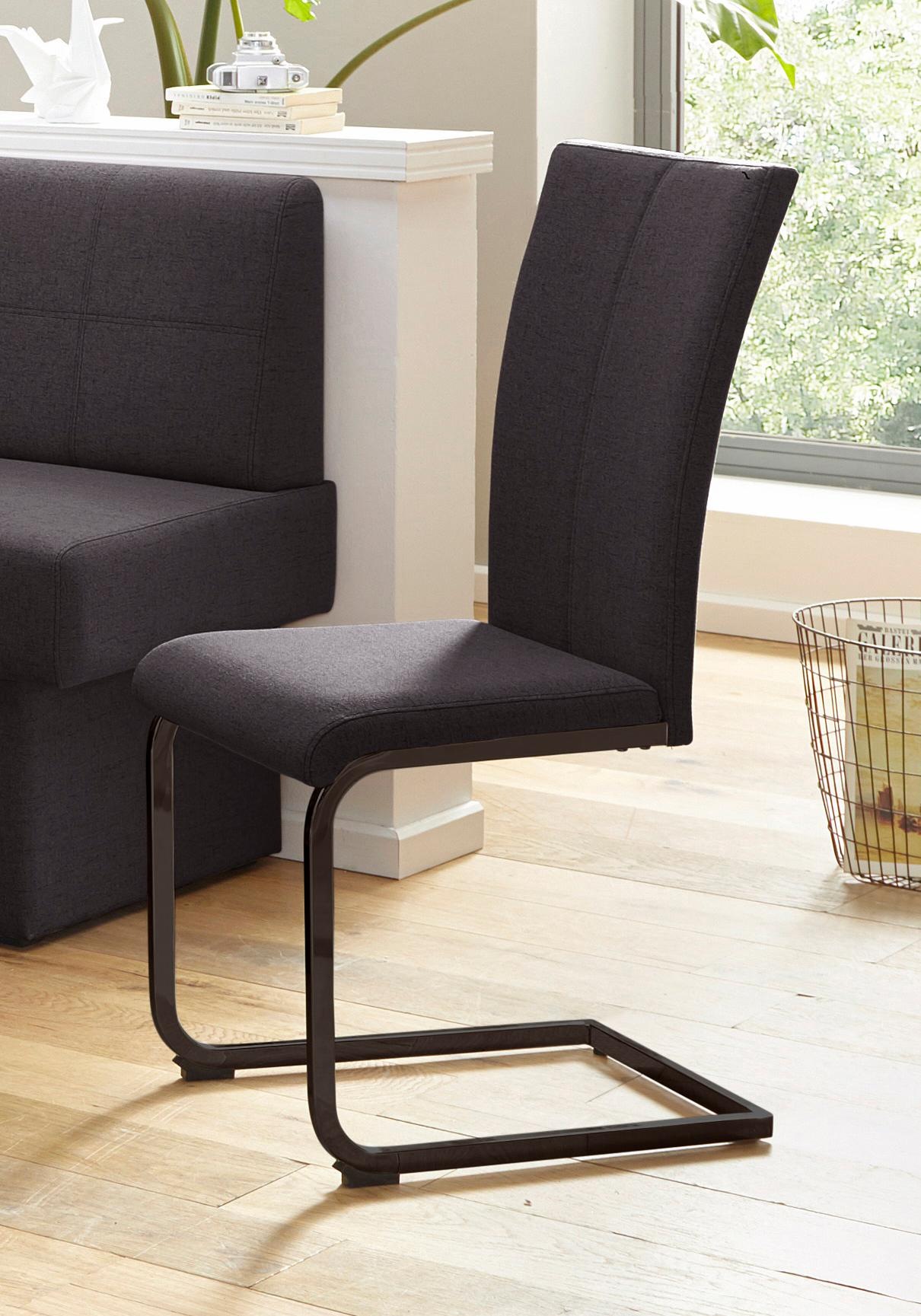 Home affaire Freischwinger "Nils" (Set) 2 Stk.Stuhl belastbar bis 120 Kg, G günstig online kaufen