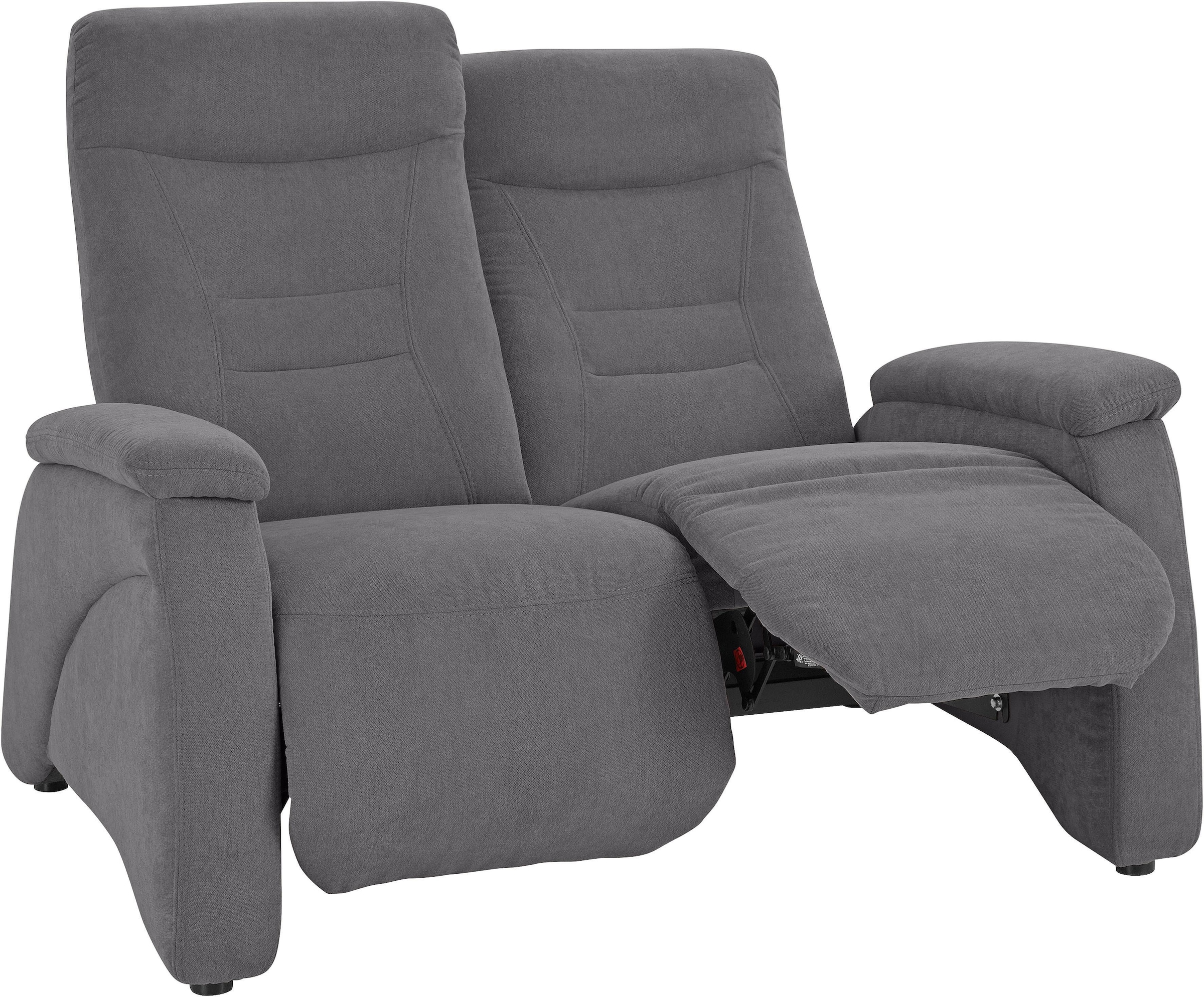 exxpo - sofa fashion 2-Sitzer »Ascoli, Kinosofa mit hohem Sitzkomfort, bequeme Armlehnen«, hoher Rücken, inkl. Relaxfunktion