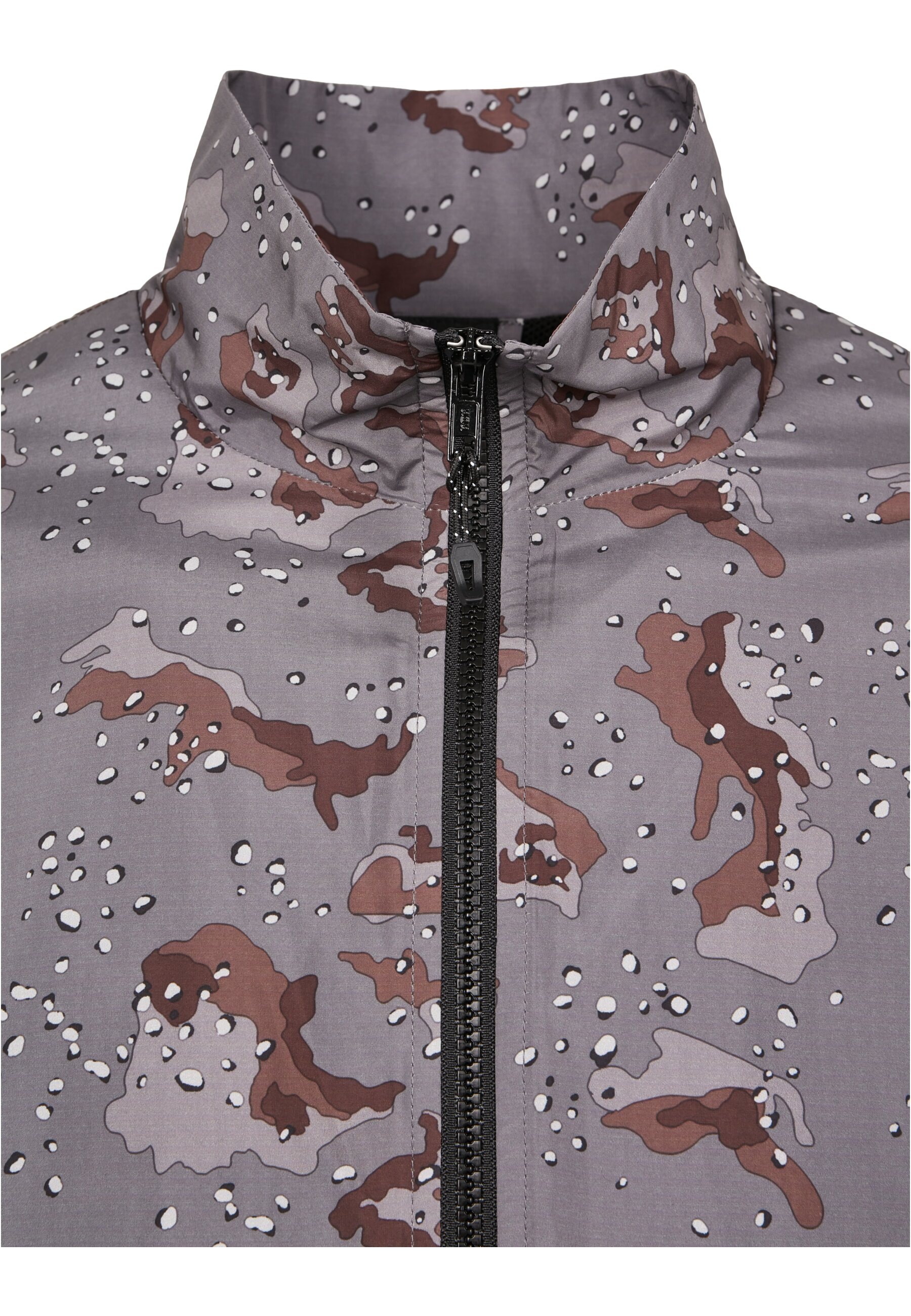 URBAN CLASSICS Anorak »Urban Classics Herren Camo Track Jacket«, (1 St.), ohne Kapuze