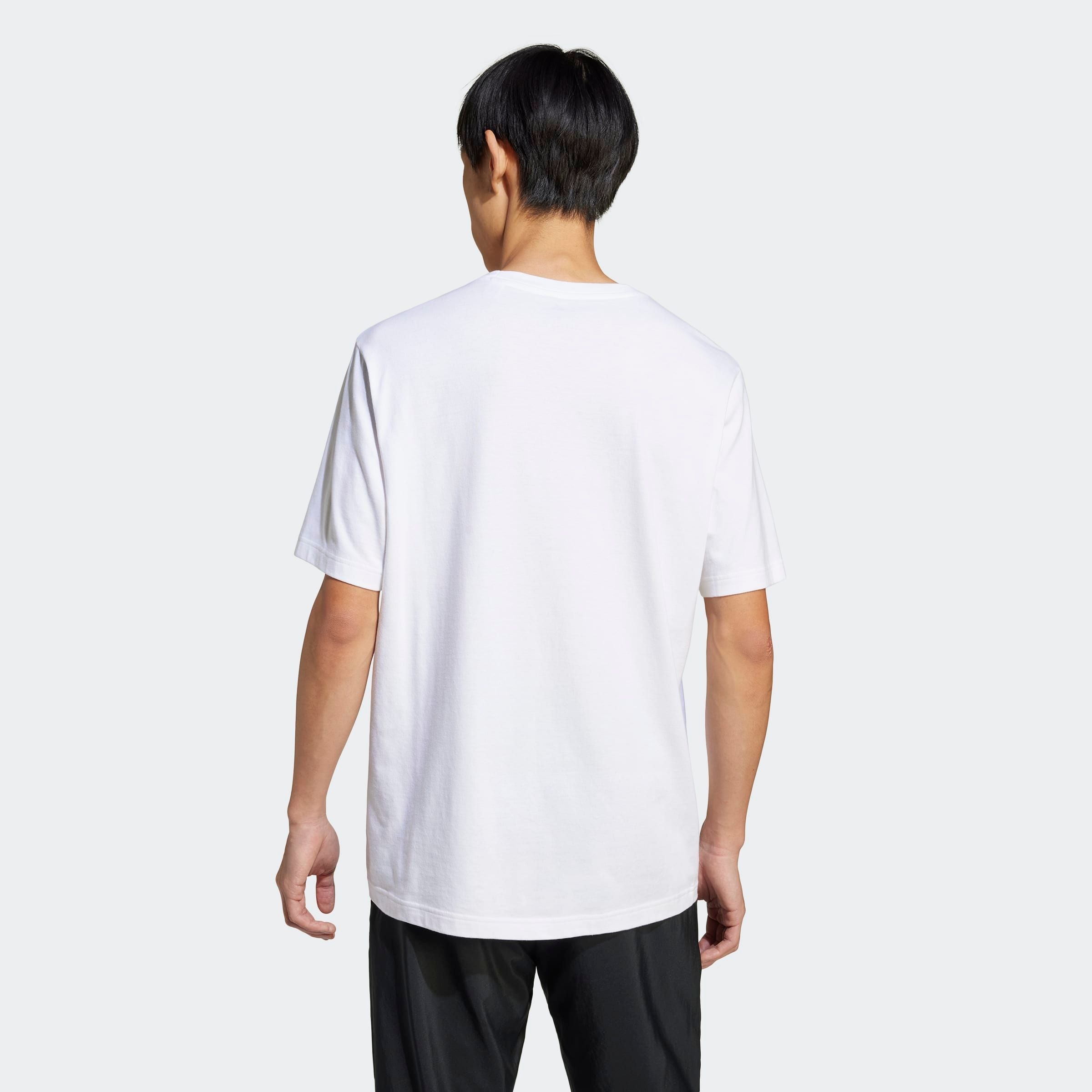 Thumbnail - adidas Sportswear T-Shirt "M L SLIDE TEE" mit adidas Badeschlappen-Grafik, weiche Baumwolle