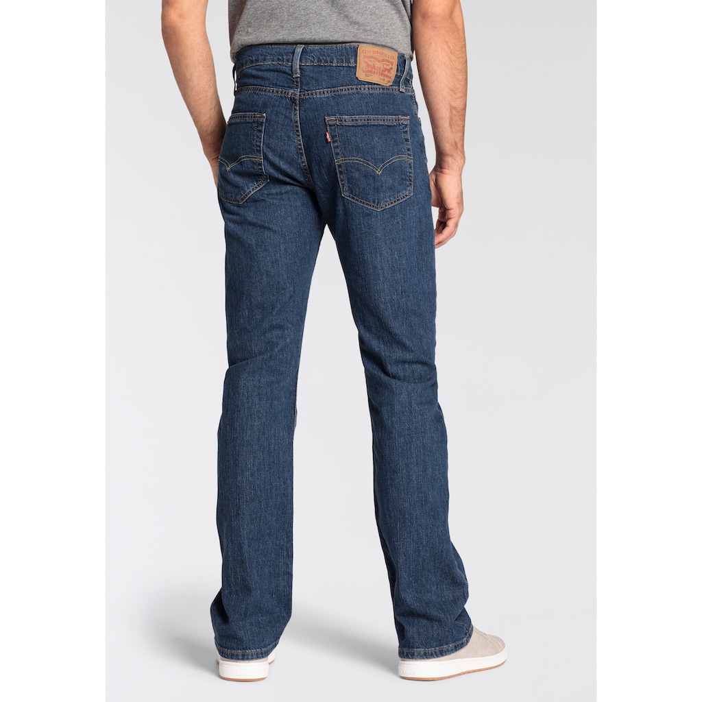 Levi's® Bootcut-Jeans »527 SLIM BOOT CUT«, in cleaner Waschung