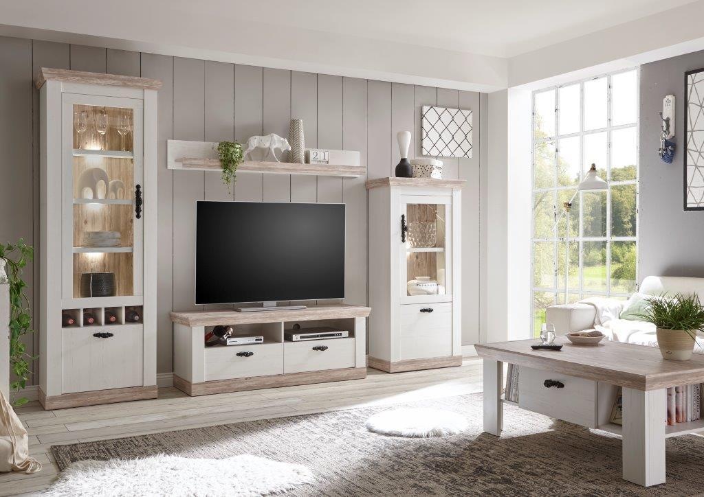 Home affaire Wohnwand "Florenz" Set, 4 Stk. tlg. günstig online kaufen