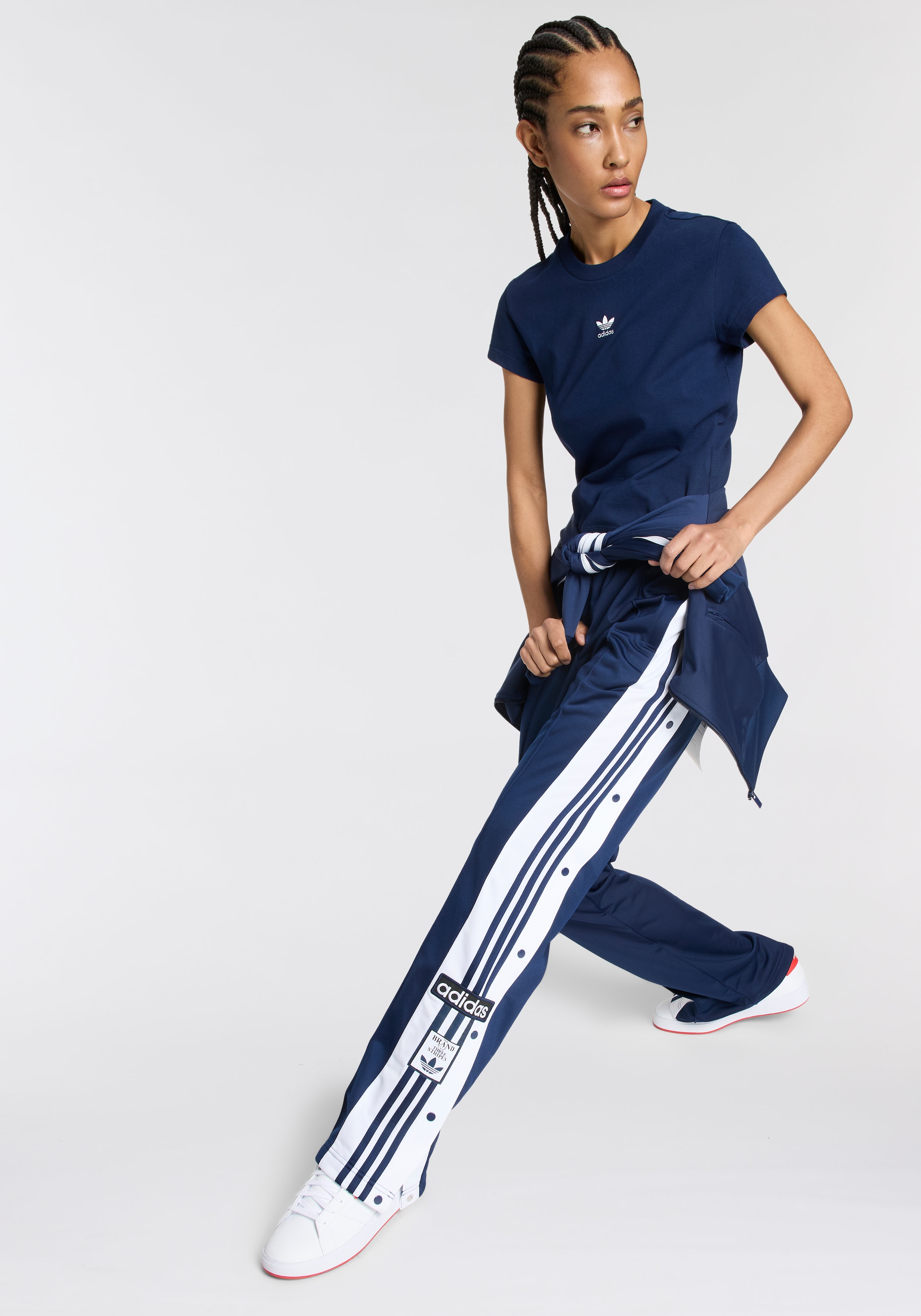 adidas Originals Sporthose »ADIBREAK PANT«, (1 tlg.), Knopfhose, Knopfleiste am Bein