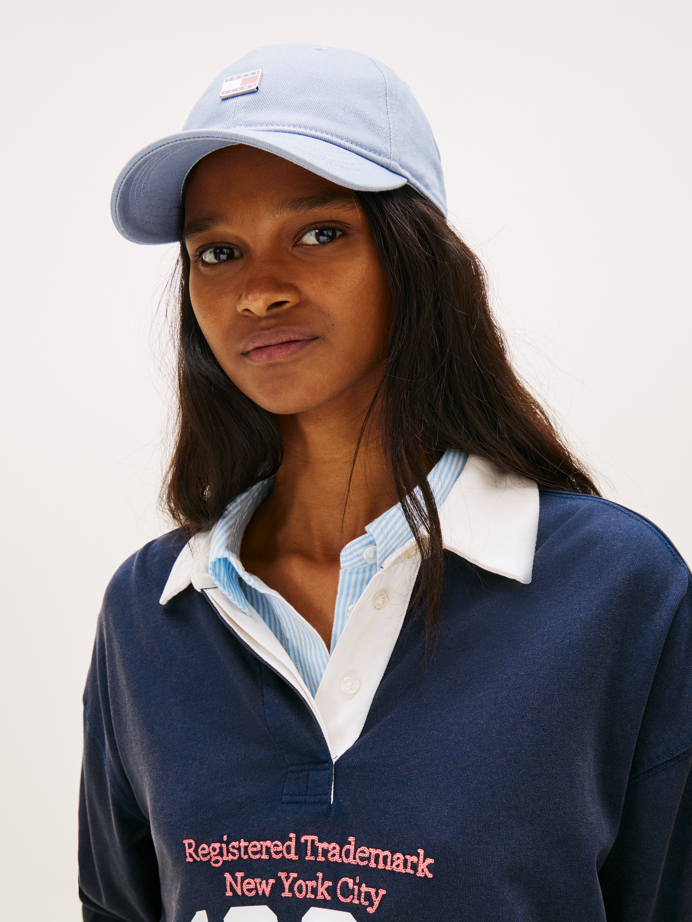 Tommy Jeans Baseball Cap "TJW HERITAGE PLAQUE" Regular fit mit festem Schir günstig online kaufen