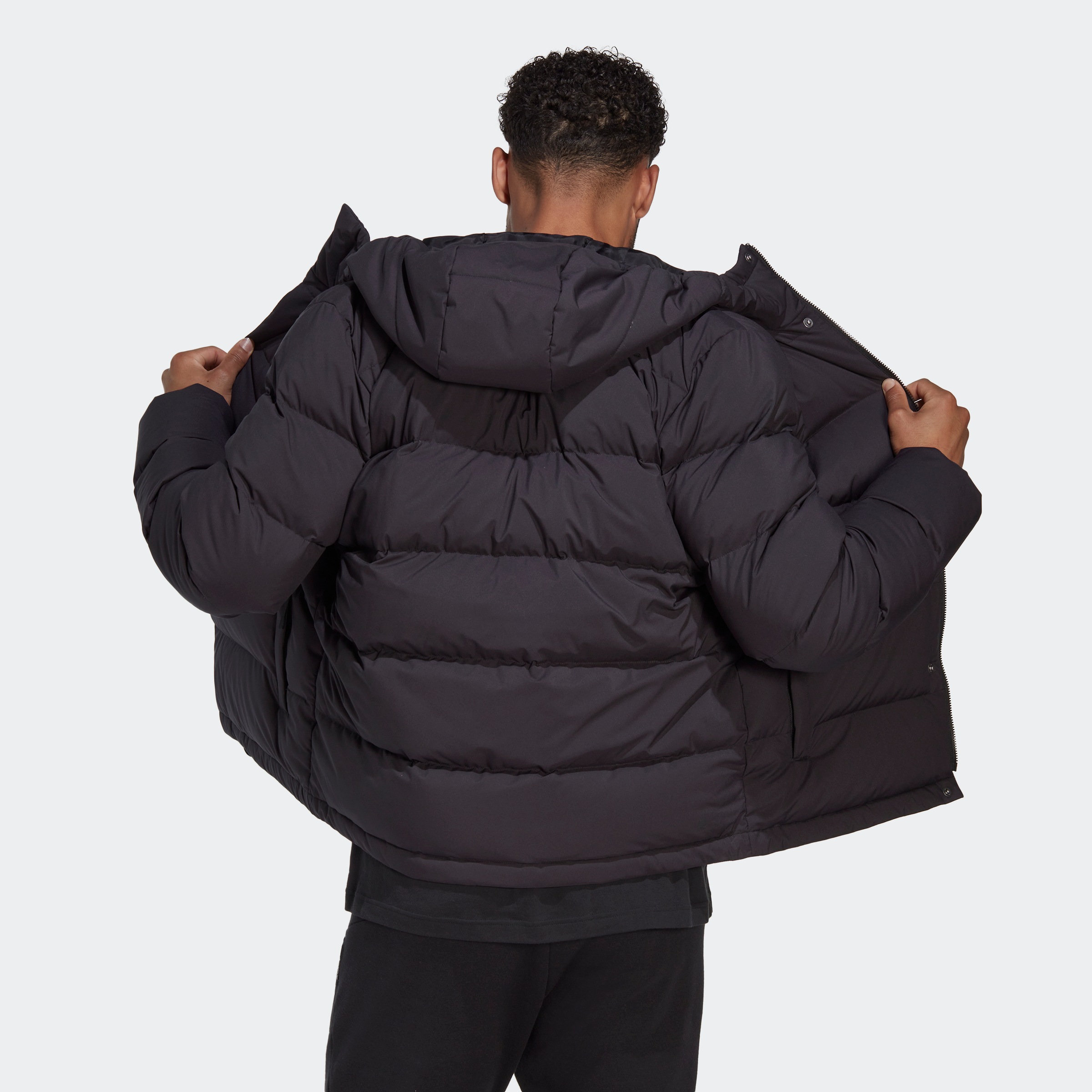 adidas Sportswear Outdoorjacke »HELIONIC HO JKT«, mit Kapuze