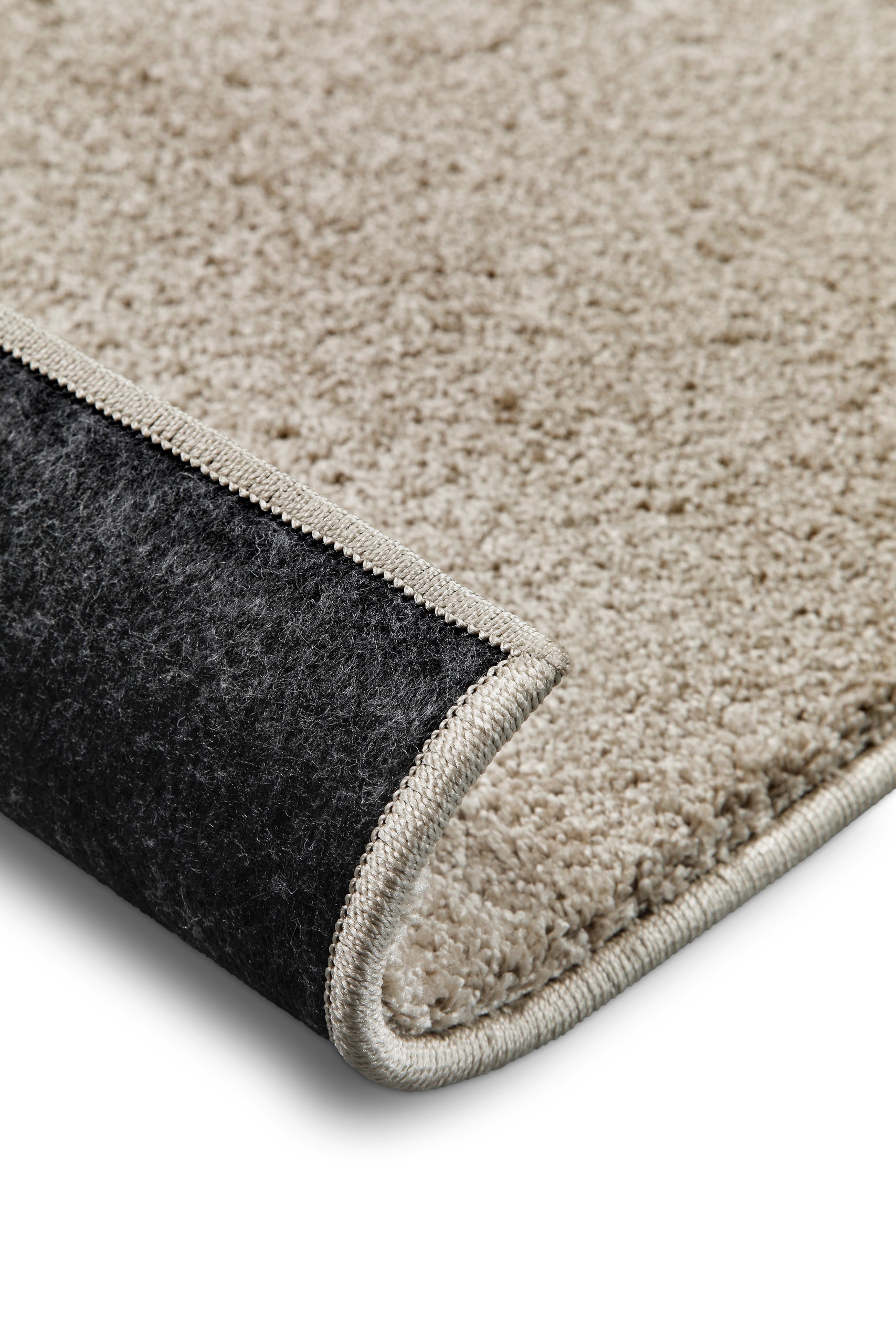 Wecon home Basics Hochflor-Teppich »Nova, auch als Läufer, auch quadratisch«, rechteckig, 25 mm Höhe, Shaggy gewebt, Läufer, robust, Wohnzimmer, Schlafzimmer