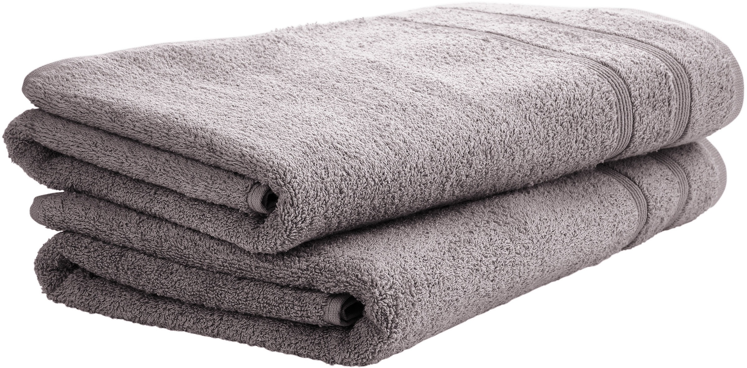 uncover by SCHIESSER Duschtücher "Brooklyn mit dezenter Bordüre in Hoch-Tie günstig online kaufen