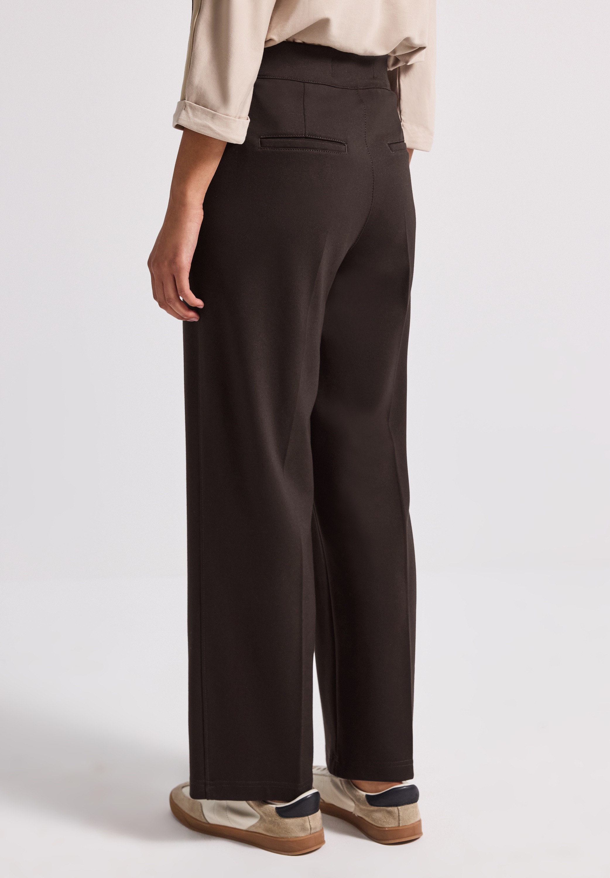 STREET ONE Stoffhose, Straight Leg, High Waist günstig online kaufen