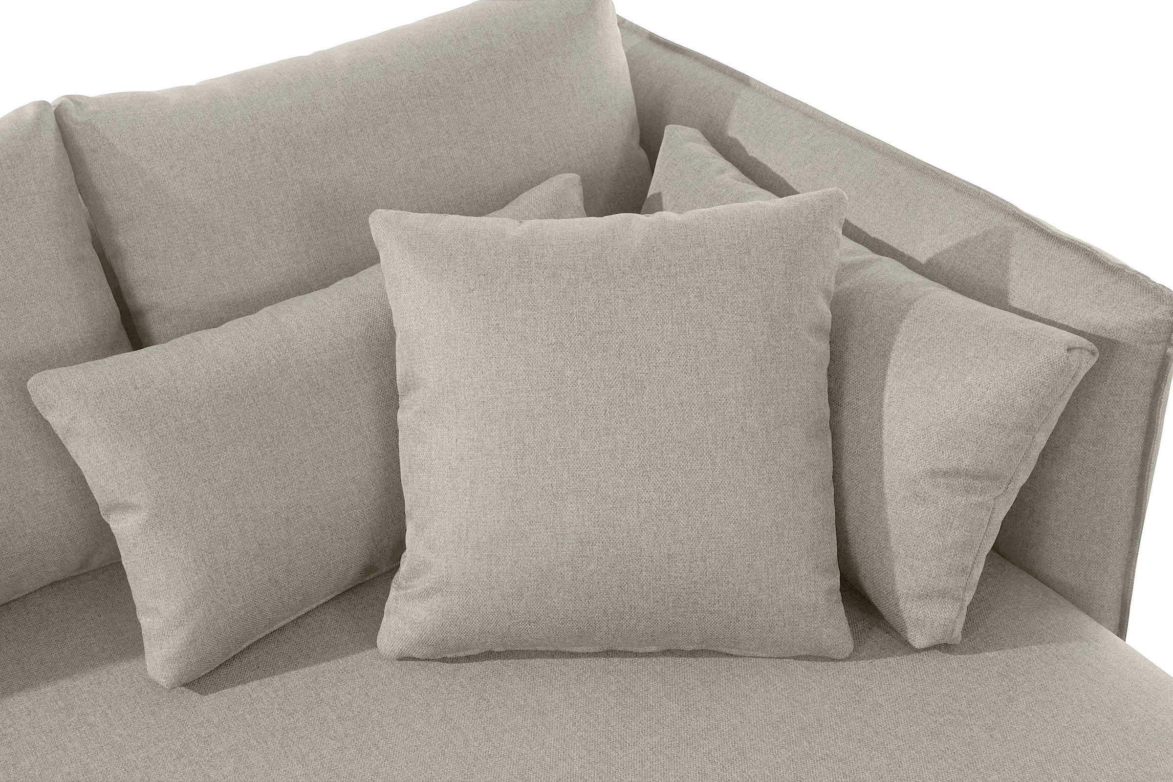 OTTO home Ottomane »Nöre« kurzes Lounge-Modul - zum Zusammenstellen, Breite 138 cm, Tiefe 128 cm