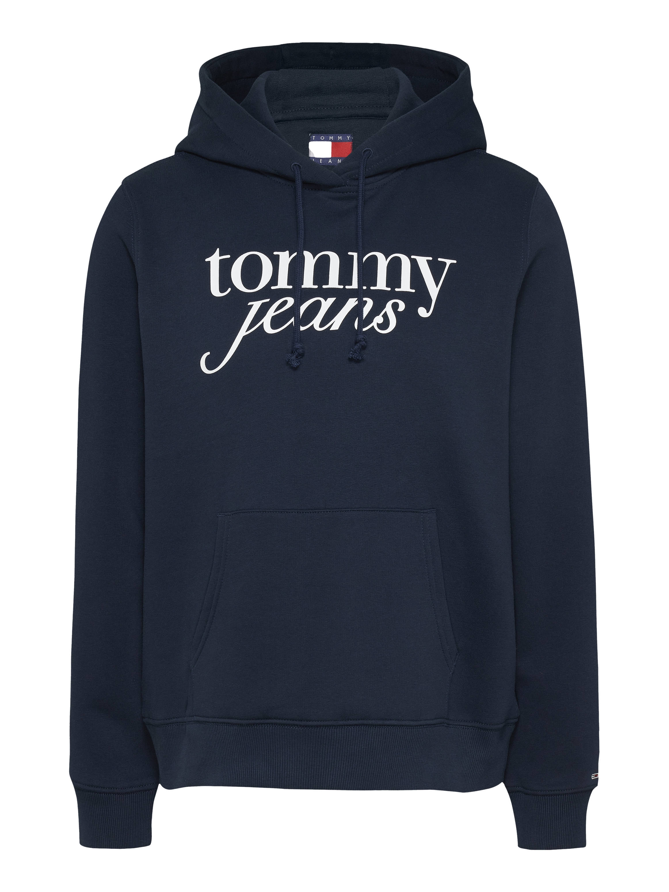 Tommy Jeans Curve Kapuzensweatshirt »TJW REG ESS LOGO HOODIE EXT«, in Großen Größen, Kapuze, Logo-Flag