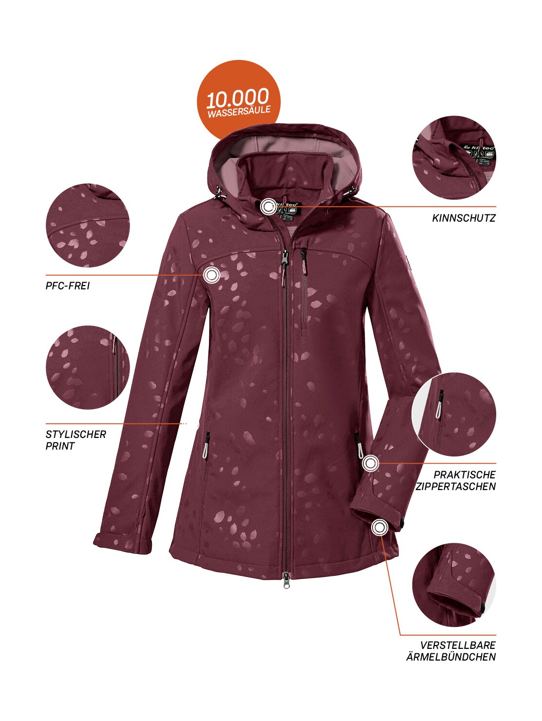 Killtec Softshelljacke »KOW 34 WMN SFTSHLL JCKT«