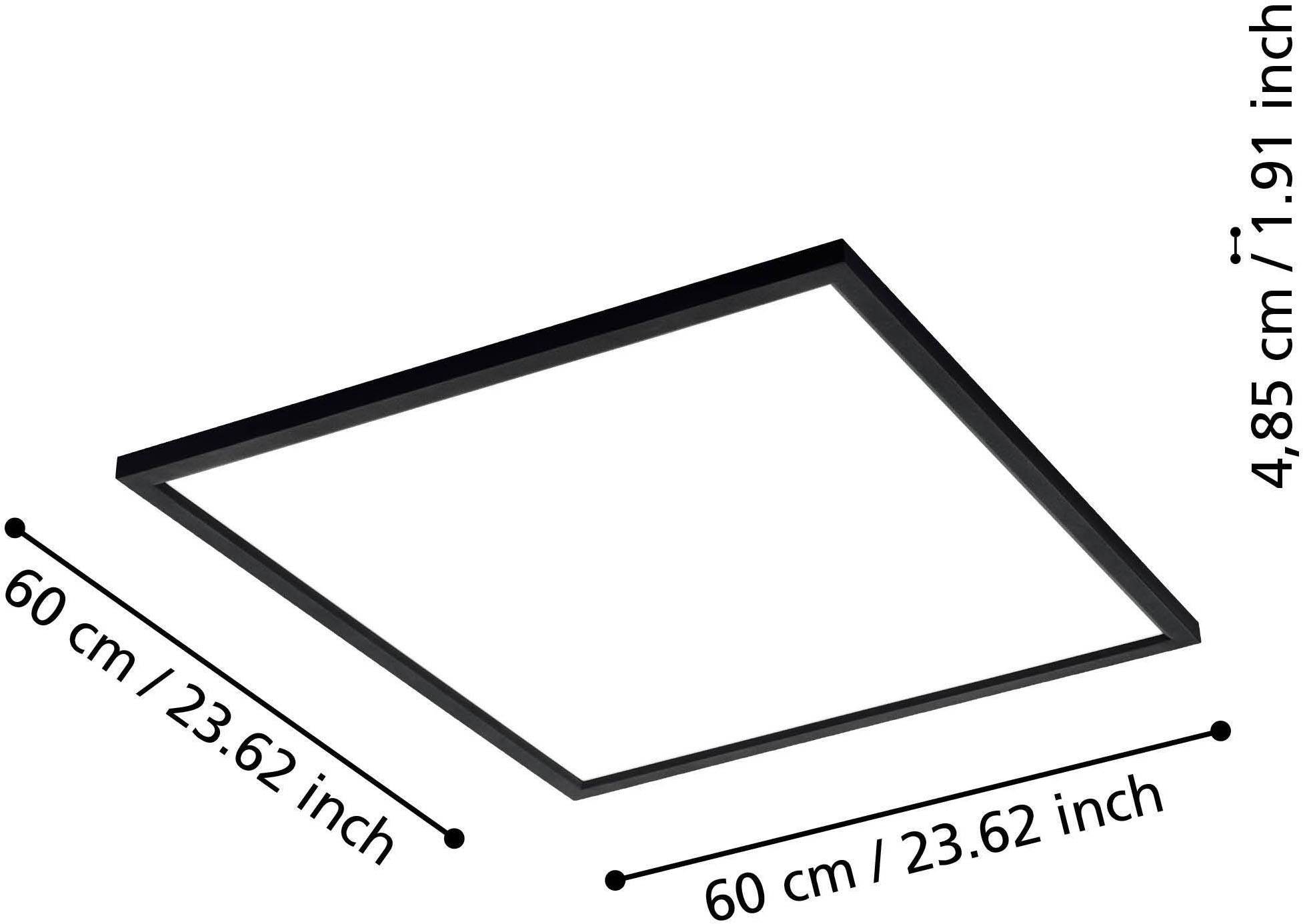 EGLO LED-Deckenleuchte »SALOBRENA-Z«,  in schwarz aus Alu / inkl. LED fest integriert - 33 Watt