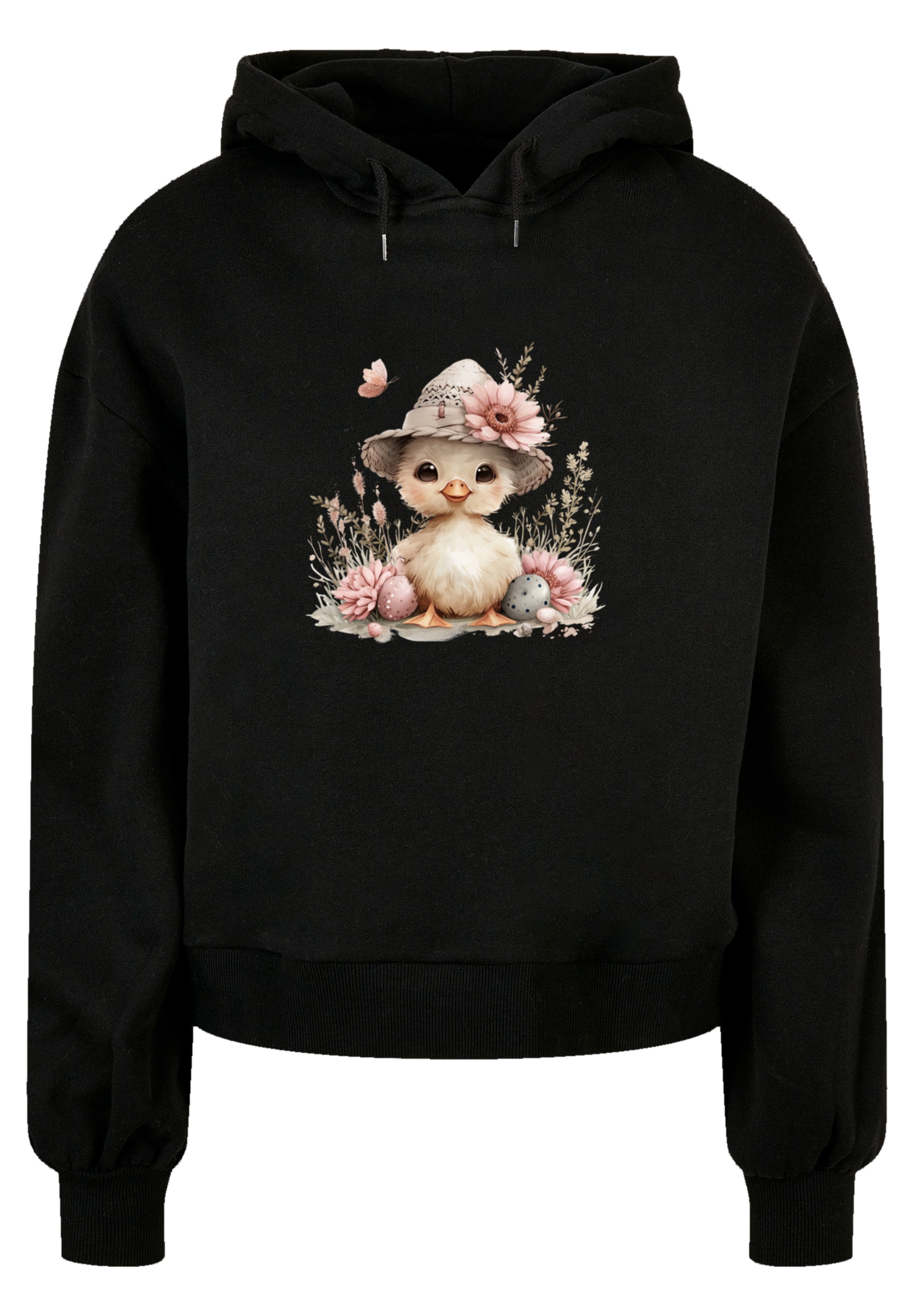 F4NT4STIC Sweatshirt »Süßes Oster Küken mit Hut«, Premium Qualität