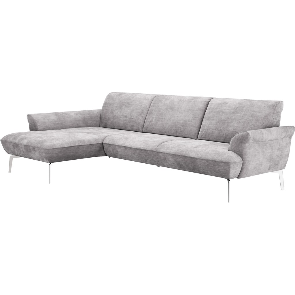 himolla Ecksofa »himolla 9900«, (mit Hocker)