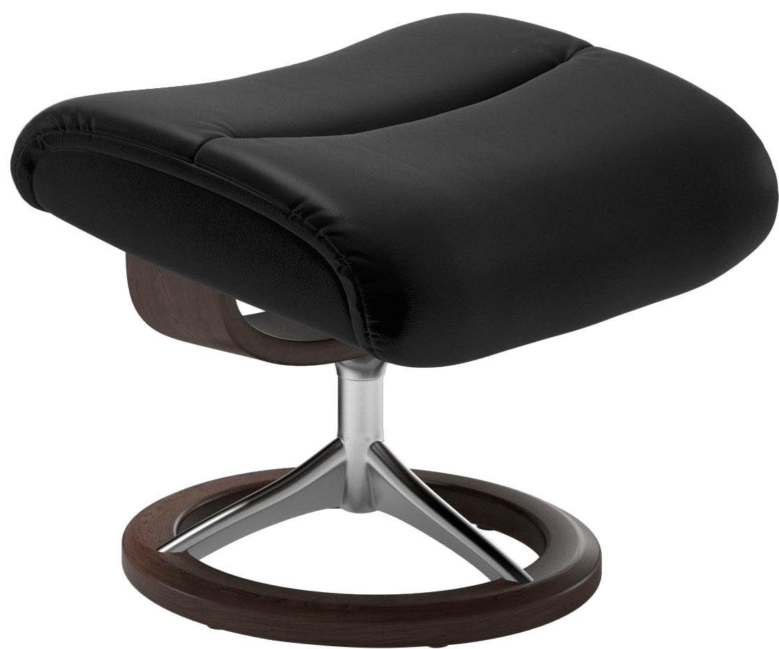Thumbnail - Stressless "View" Set, Relaxsessel mit Hocker, mit Signature Base, Größe M,Gestell Wenge