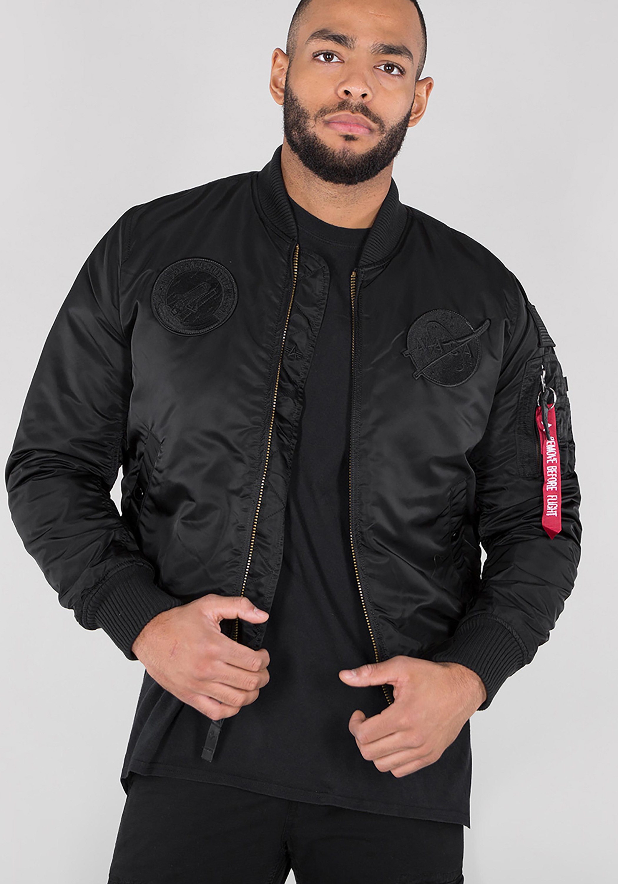 Alpha Industries Bomberjacke »Alpha Industries Men - Bomber Jackets MA-1 VF Vintage Fit NASA«