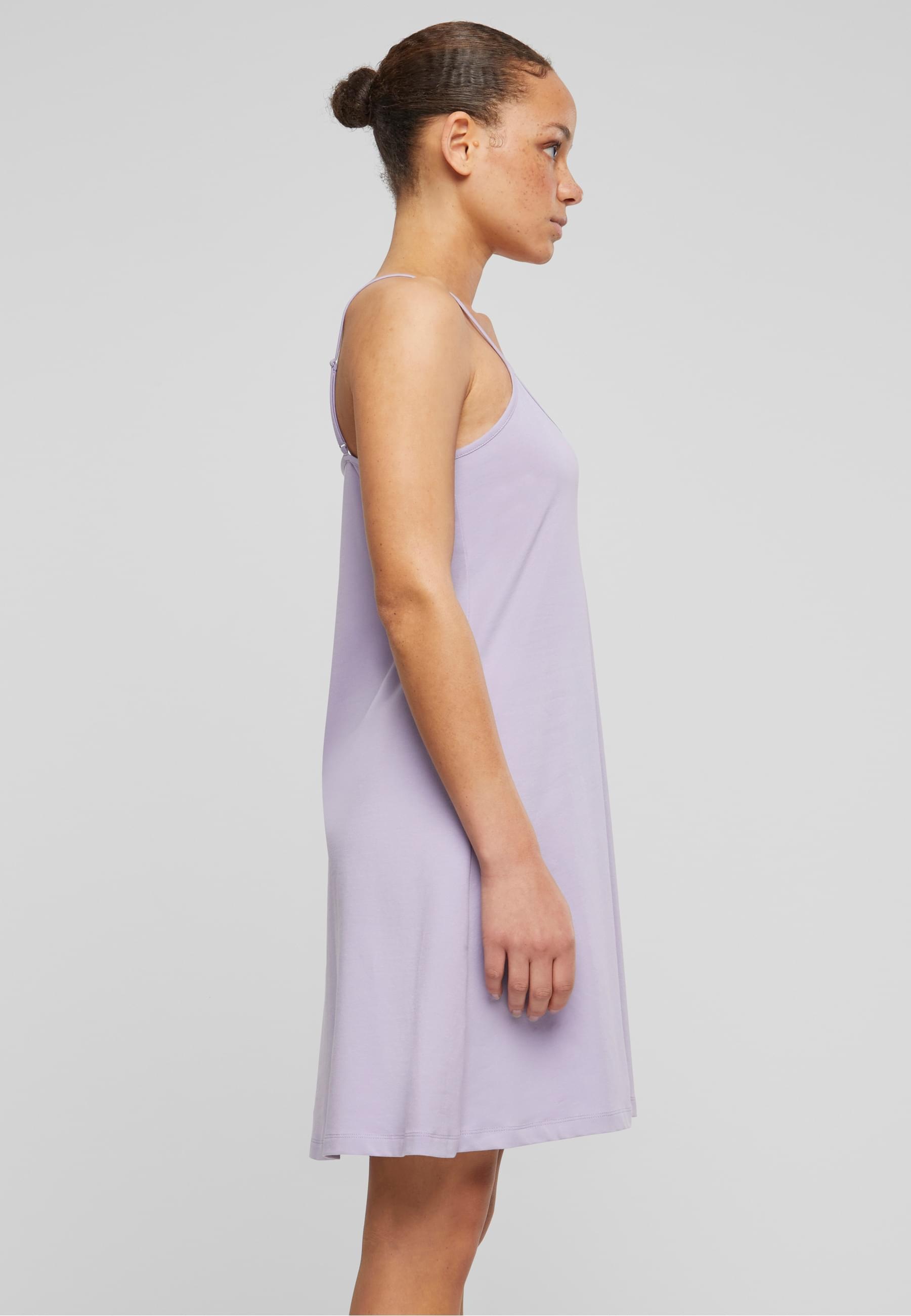 URBAN CLASSICS Shirtkleid »Urban Classics Damen Ladies Stretch Jersey Hanger Dress«, (1 tlg.)