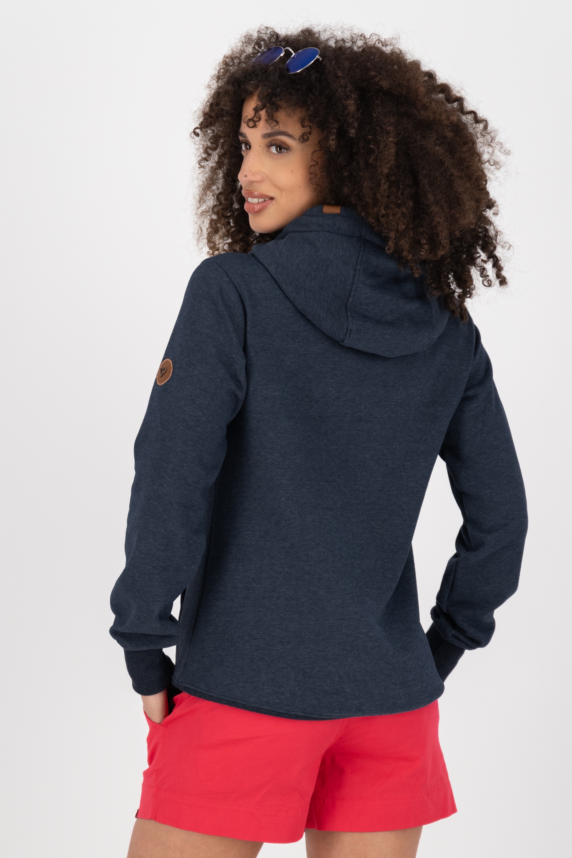 Alife & Kickin Kapuzensweatshirt »Damen SarahAK A«, Hoodie Kapuzenpullover, Sweatshirt mit Kapuze und Kängurutasche