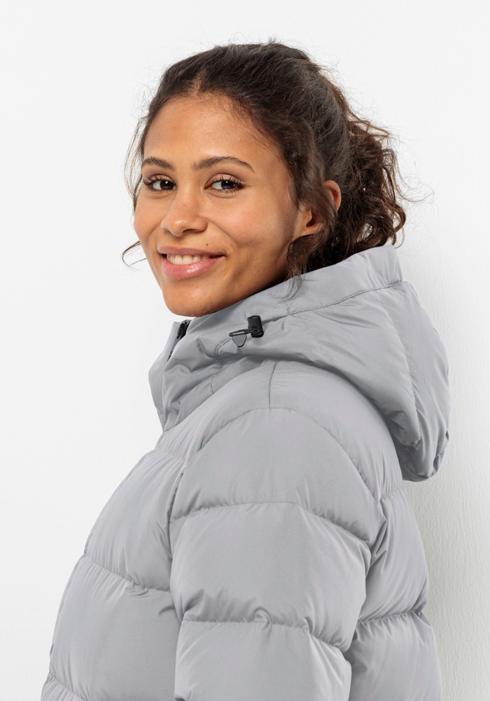 Jack Wolfskin Daunenjacke »FROZEN PALACE JACKET W«, mit Kapuze