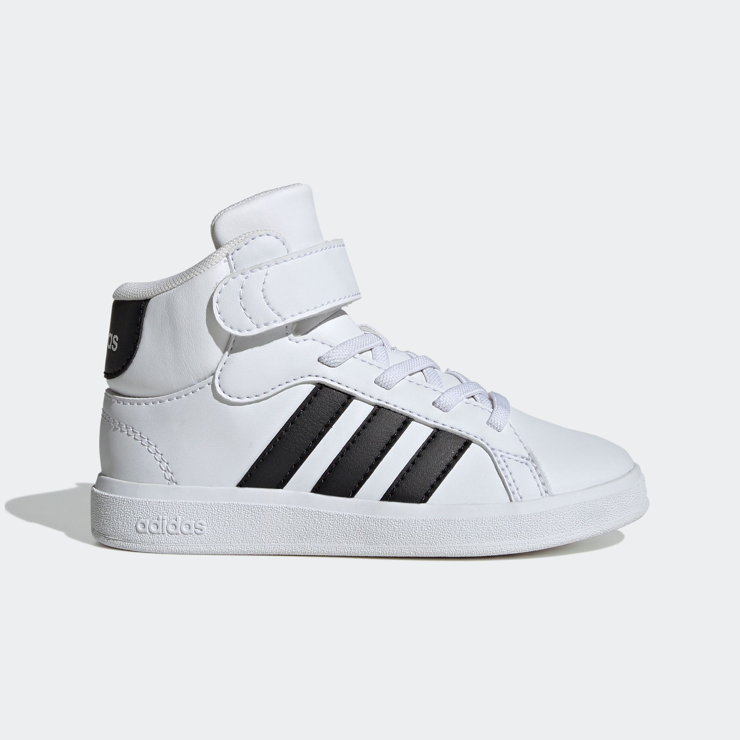 adidas Sportswear Sneaker »GRAND COURT MID KIDS«, Design auf den Spuren des adidas Superstar