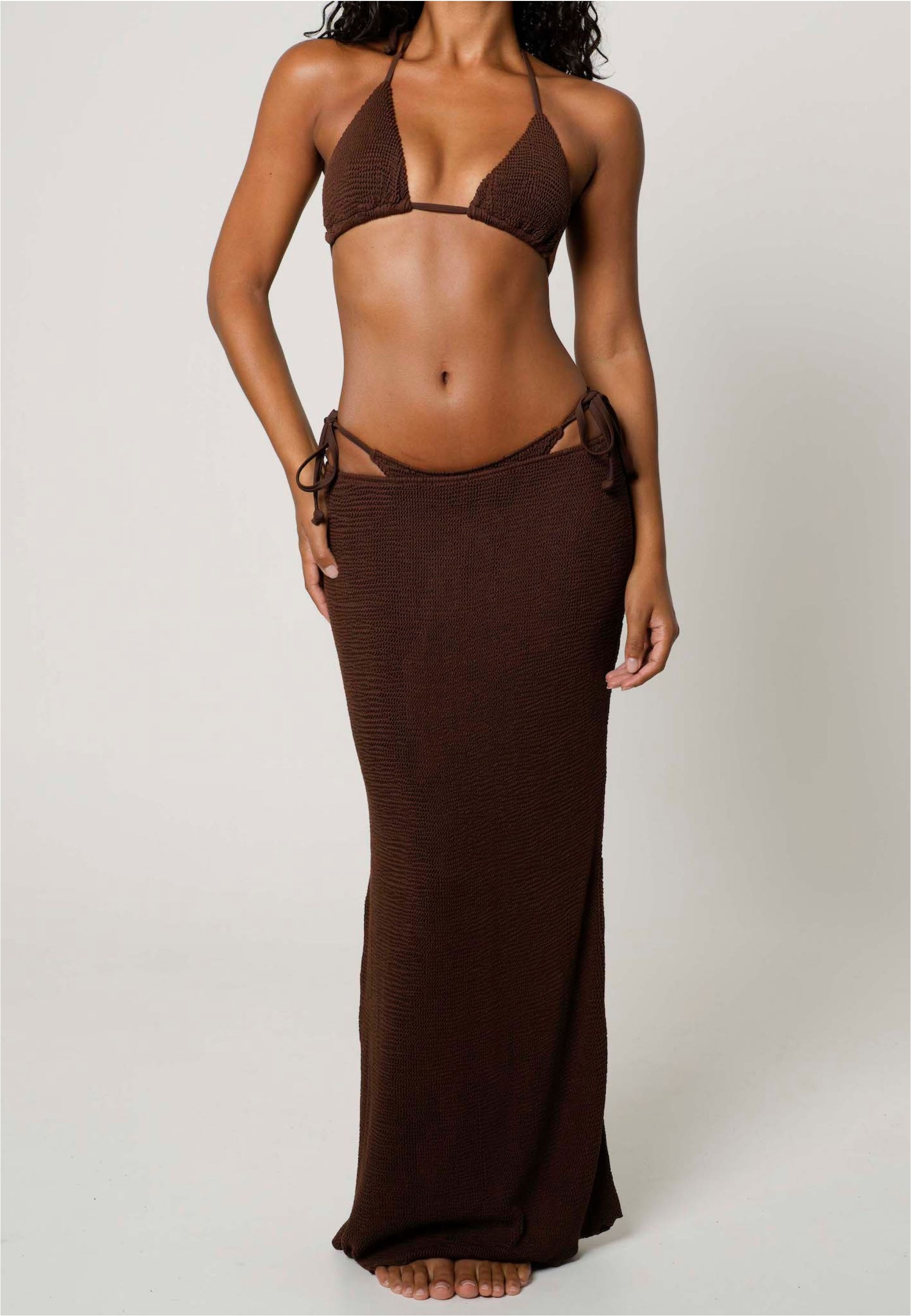 Moda Minx Sommerrock "Scrunch" 1 Stk. mit strukturiertem Scrunch-Material