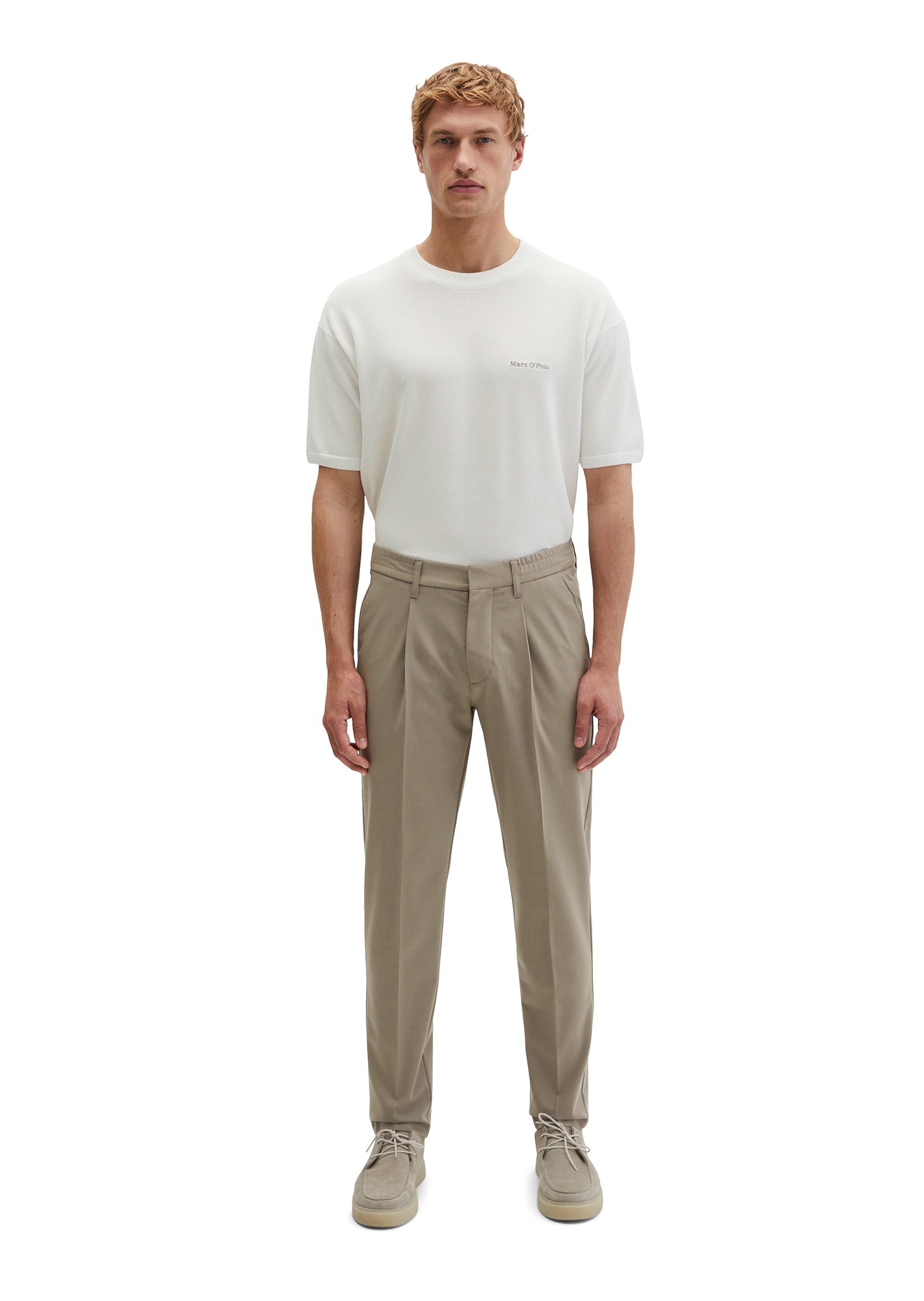 Marc O'Polo Jogger Pants »DFB Travel Collection«  Model: Morot, aus leichtem Technical Wool Blend