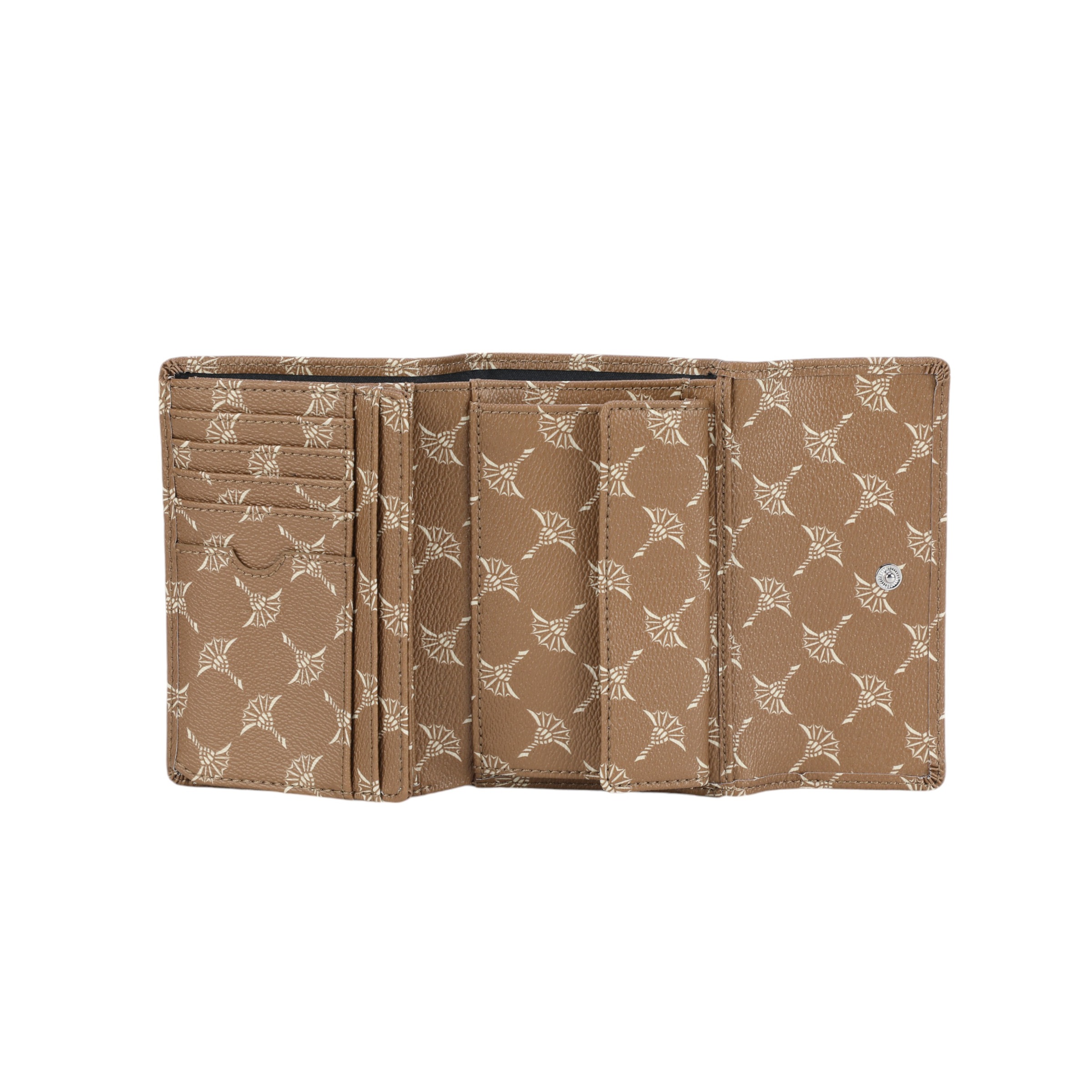 JOOP! Geldbörse »cortina 1.0 cosma purse mh10f« Querformat, mit Druckknopfverschluss, aus Lederimitat