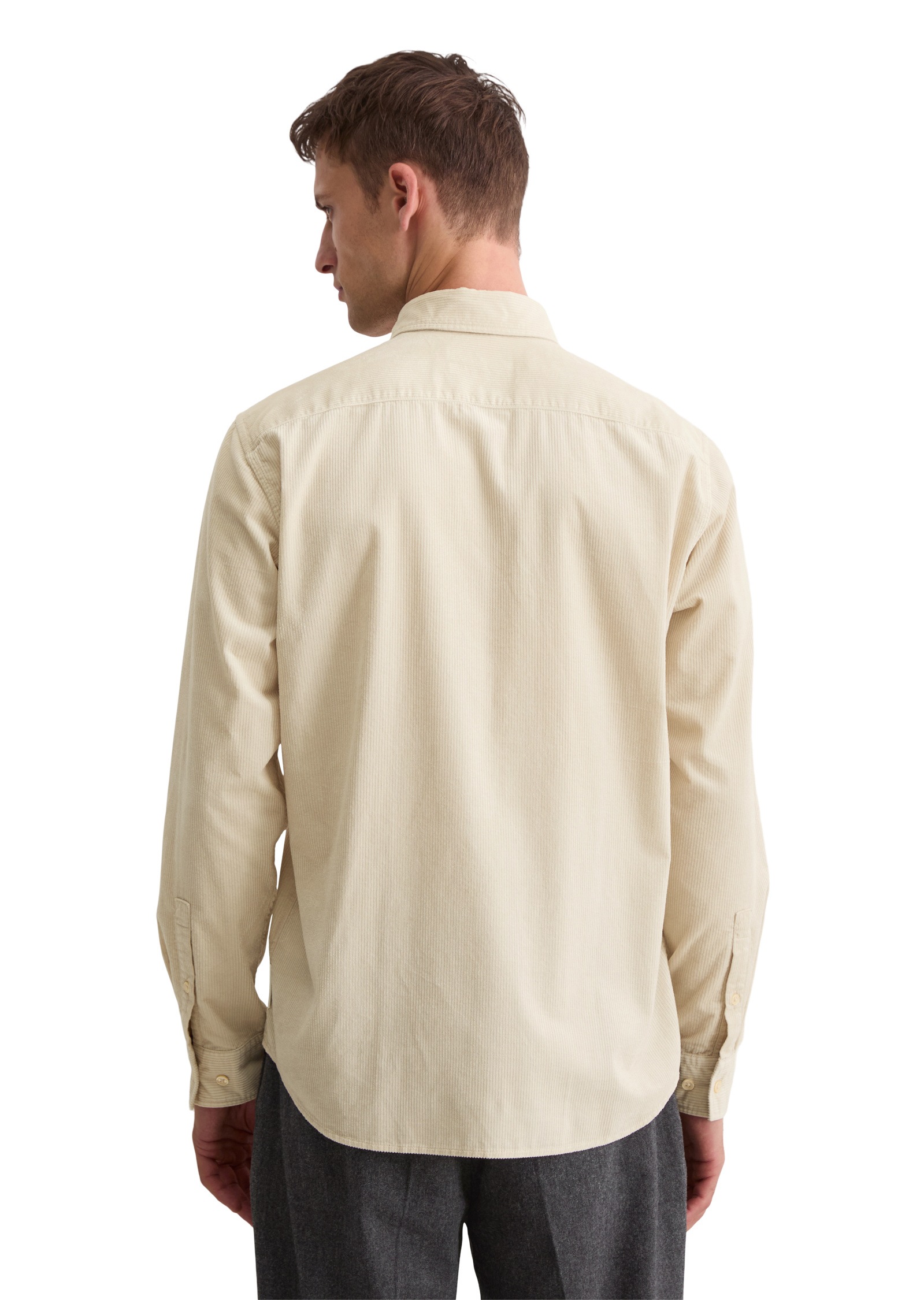 Marc O'Polo Langarmhemd »mit Button-Down-Kragen«