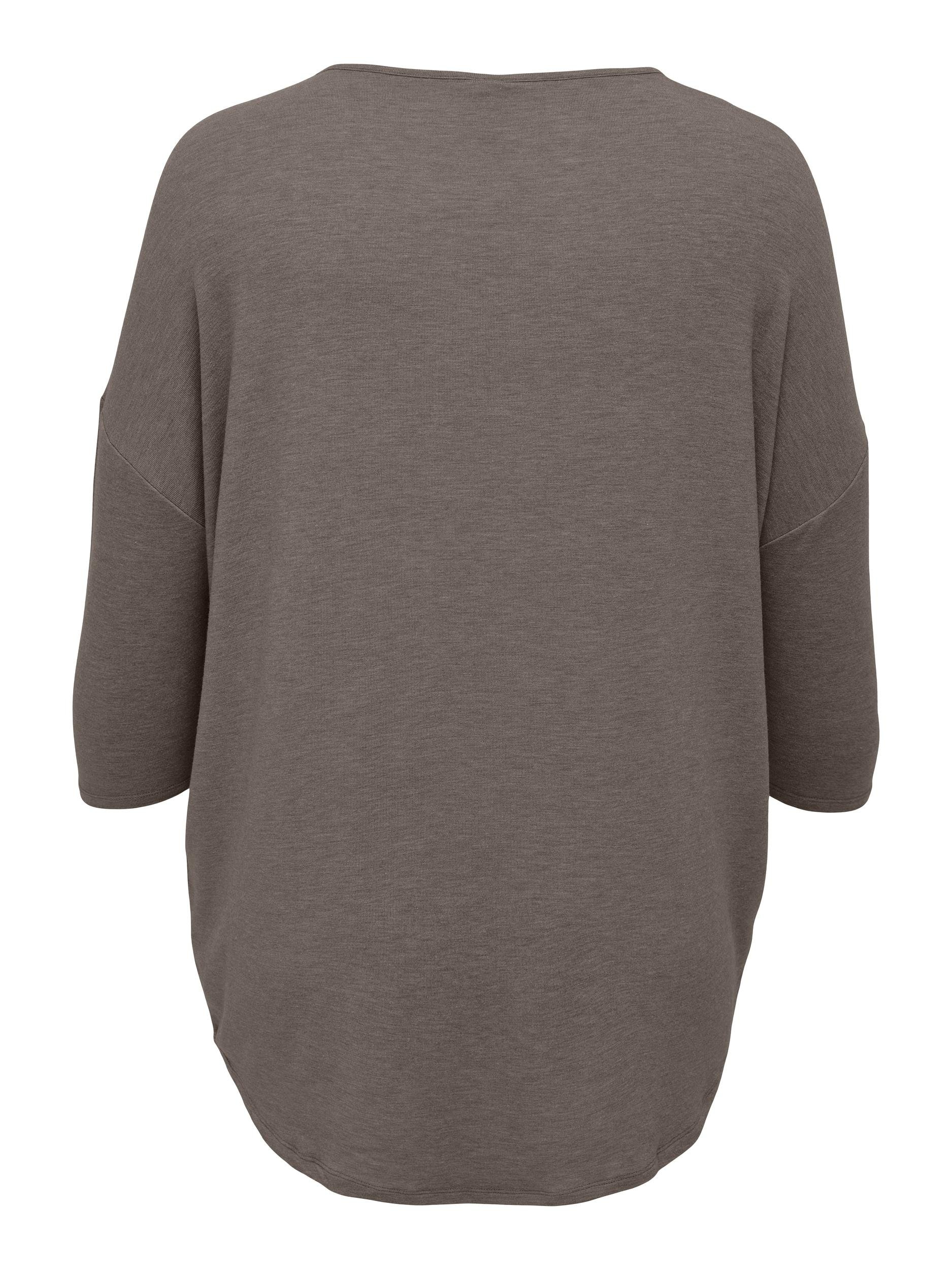 ONLY CARMAKOMA 3/4-Arm-Shirt "CARLAMOUR 3/4 TOP JRS NOOS" günstig online kaufen