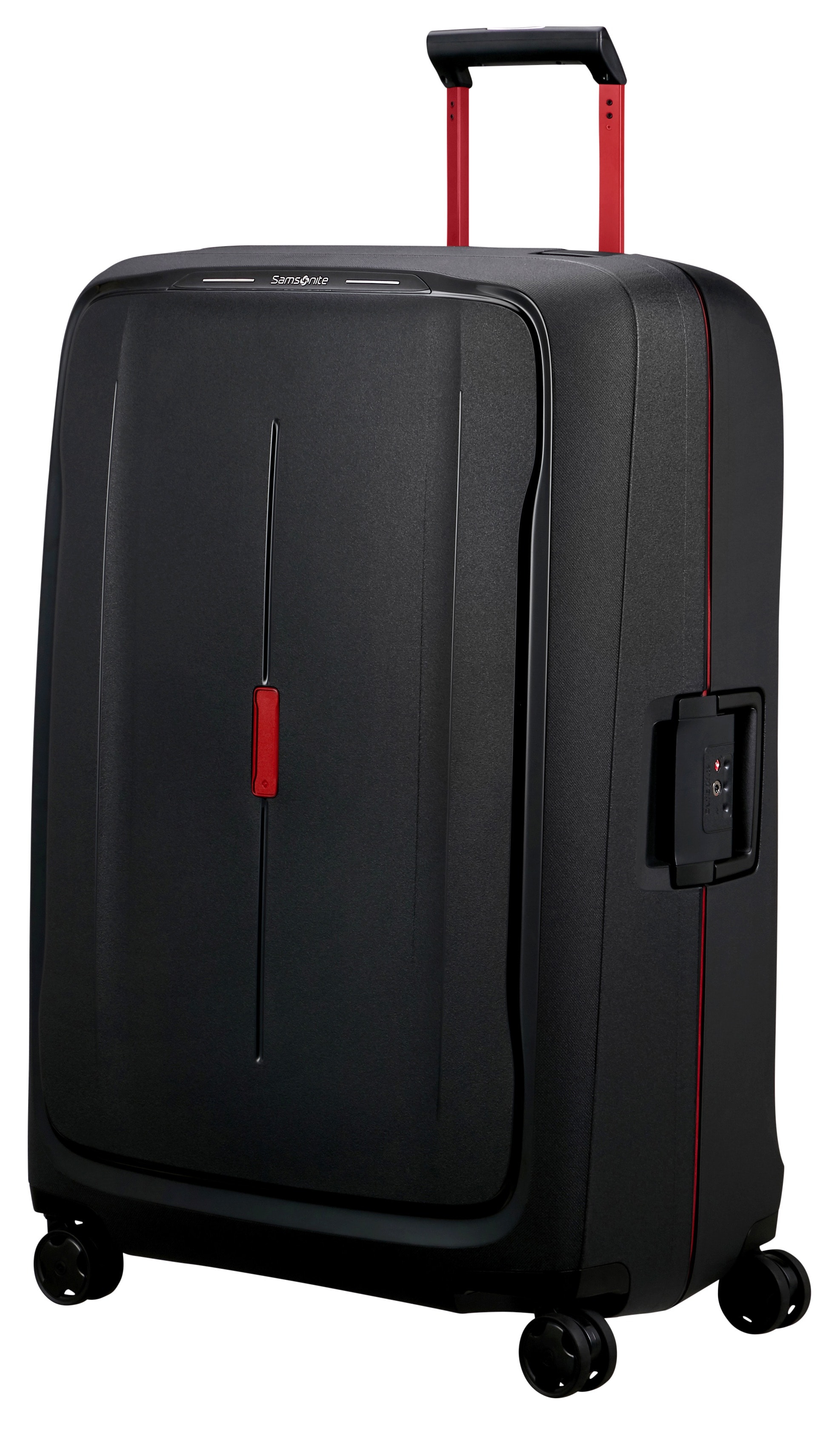Samsonite Hartschalen-Trolley "ESSENS, verschiedene Größen und Farben" 140 l 4 Rollen mit robustem Polypropylen-Gehäuse, mit mehreren Fächern