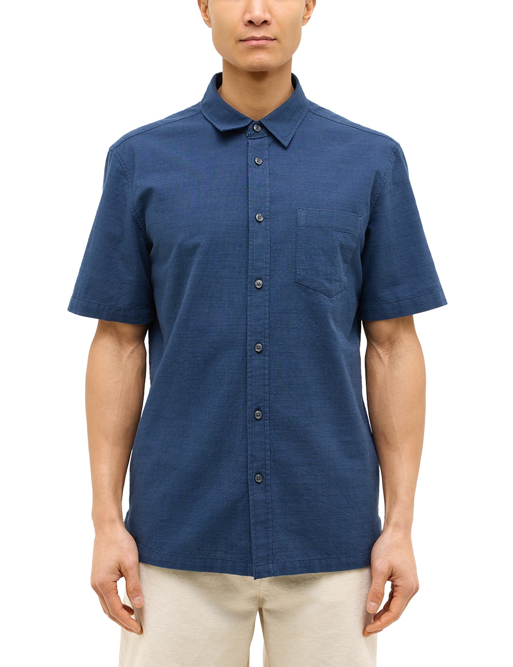 MUSTANG Kurzarmhemd "Herren Style Darien" günstig online kaufen