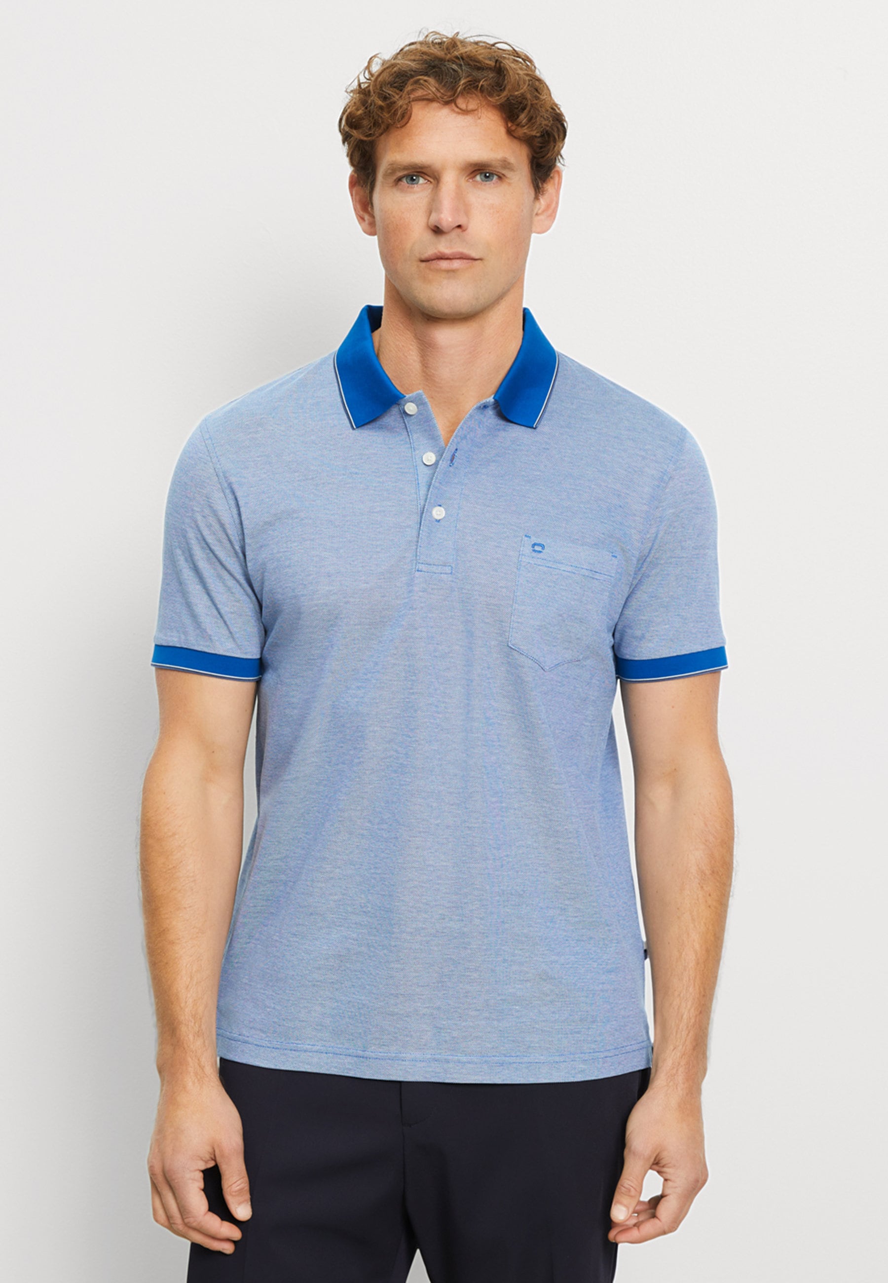 OLYMP "OLYMP Casual Wirk, Polo"