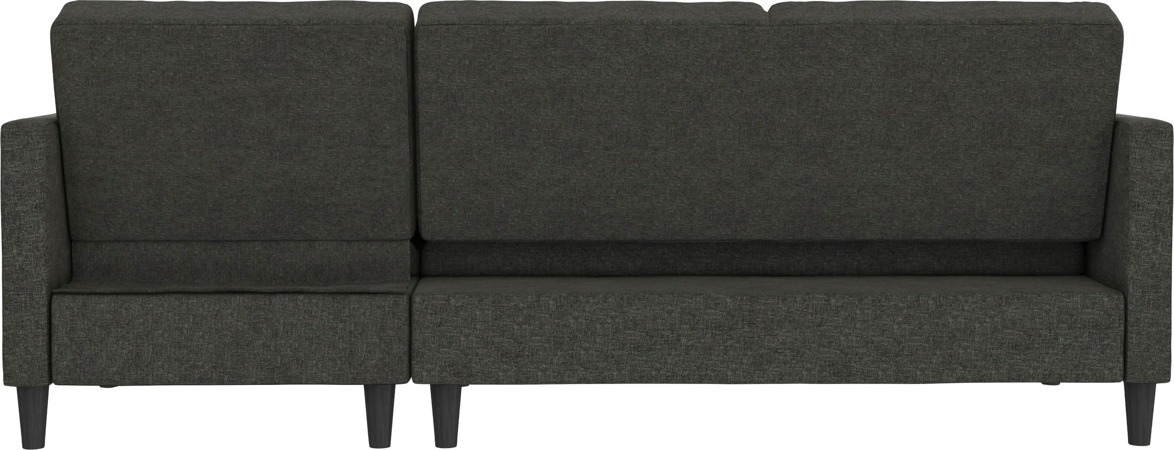 Dorel Home Ecksofa »Presley, L-Form,«, Ecksofa mit Bett-Funktion und Stauraum, verstellbare Rückenlehne