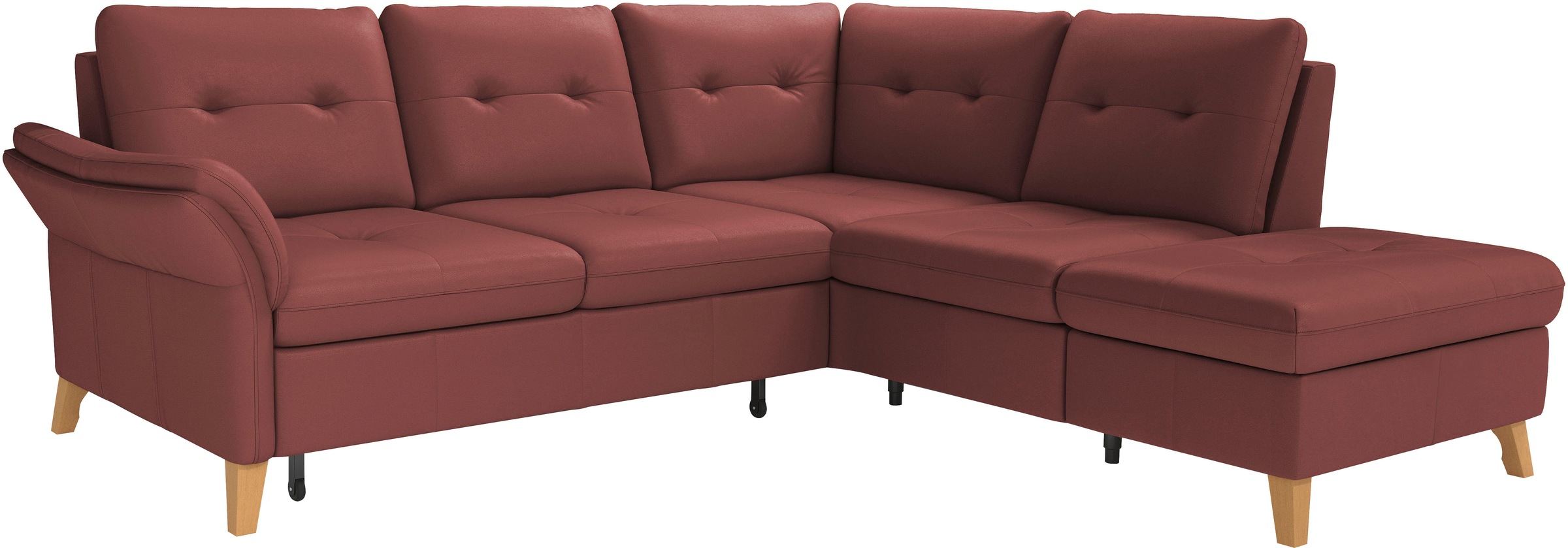 Thumbnail - sit&more Ecksofa "Göteborg" inkl. Sitztiefenverstellung, wahlweise mit Bettfunktion & Bettkasten