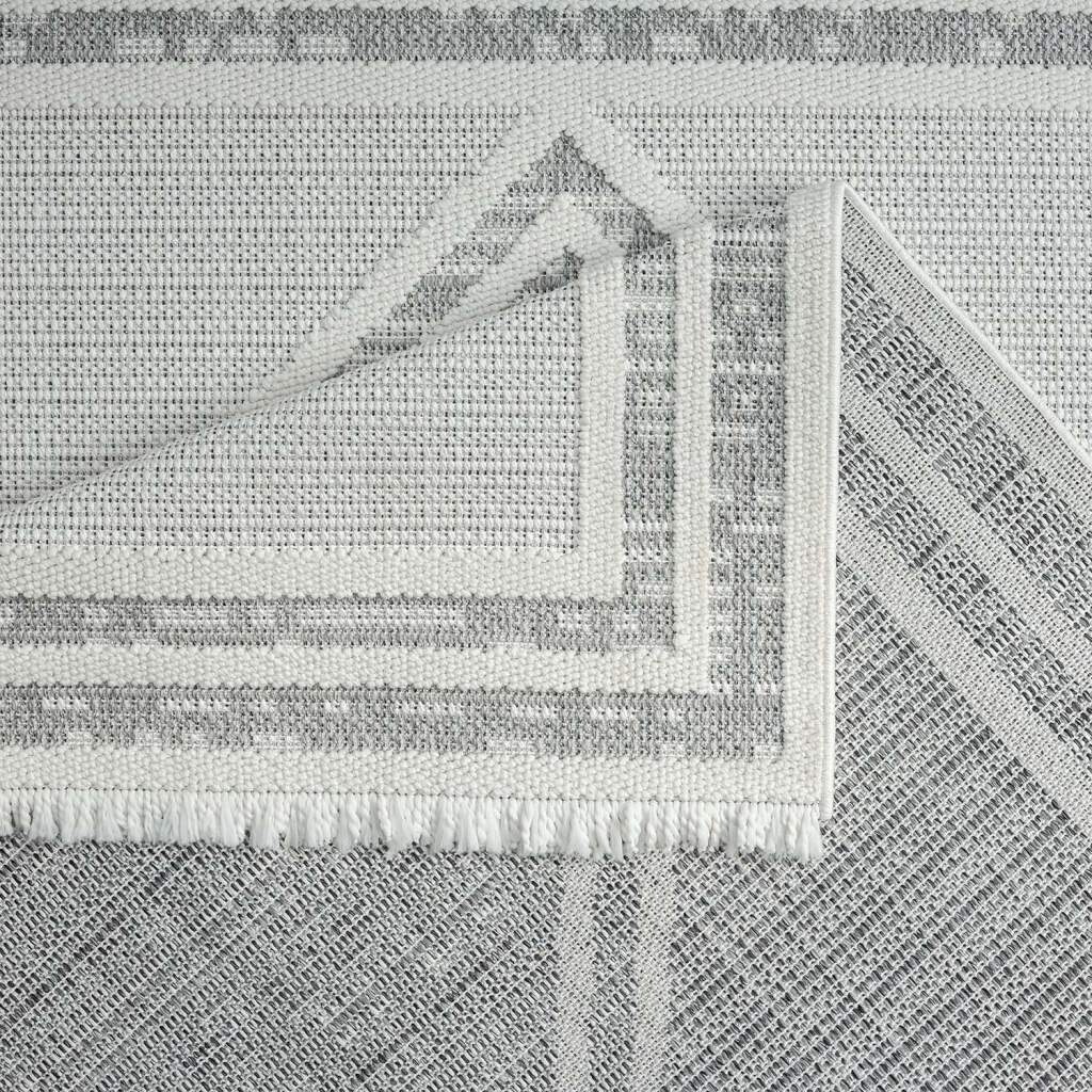 Carpet City Lindo 8853 Gray Rectangular Rug 3