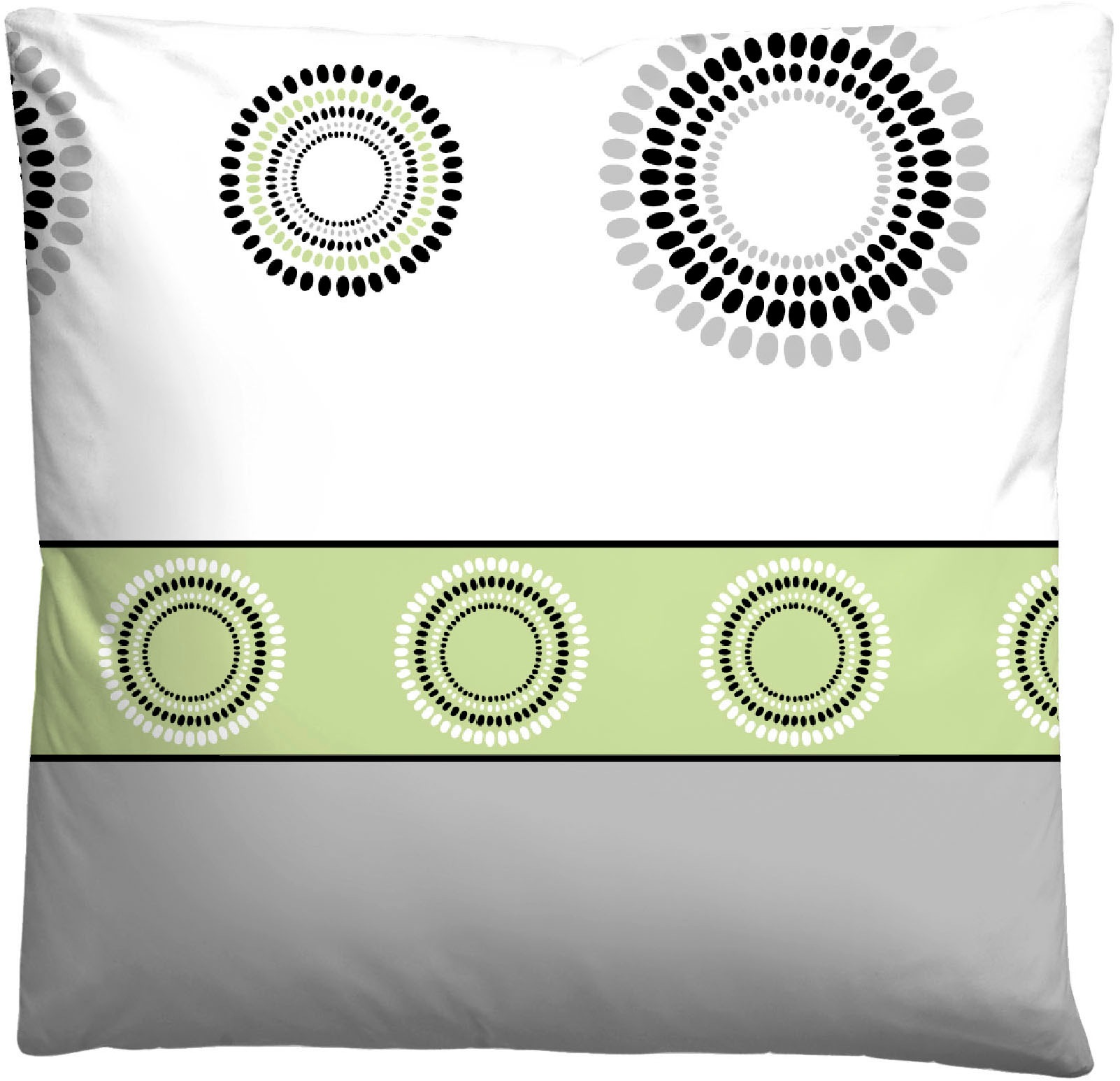 Castell - Markenbettwäsche Bettwäsche »0460123«, Polycotton, hautsympathisch, atmungsaktiv, mit Reißverschlüssen