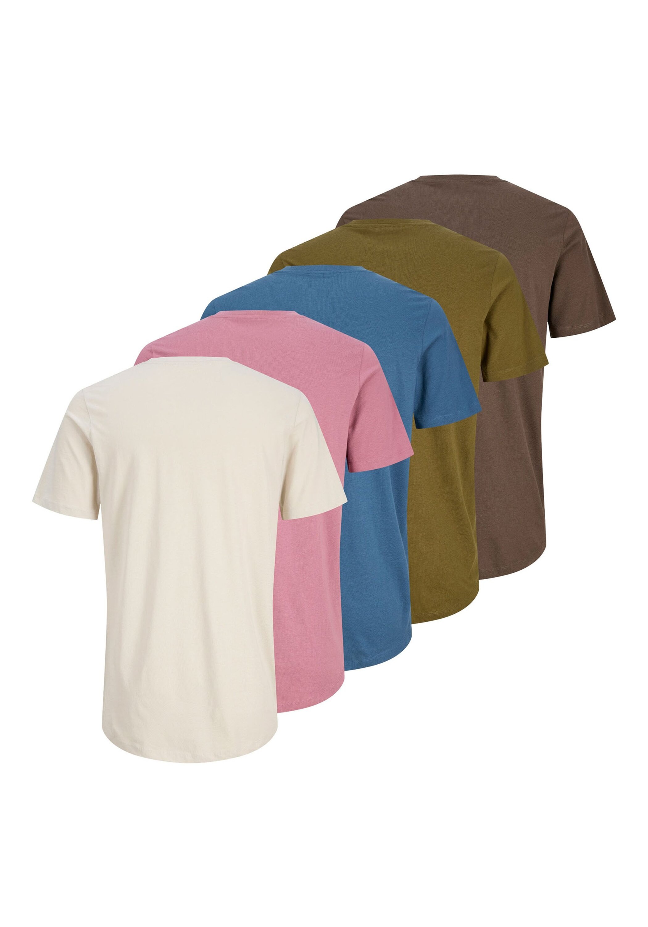 Jack & Jones T-Shirt "T-Shirt JPRBLABRODY TEE CREW NECK 5PK 5er Pack" 5 tlg günstig online kaufen