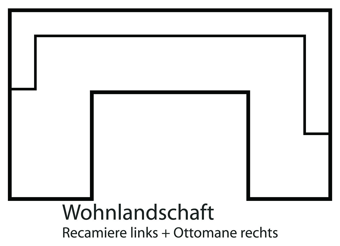 Mr. Couch Wohnlandschaft »Tobi U-Form«, wahlweise mit Kaltschaum (140kg Belastung/Sitz) und RGB-Beleuchtung