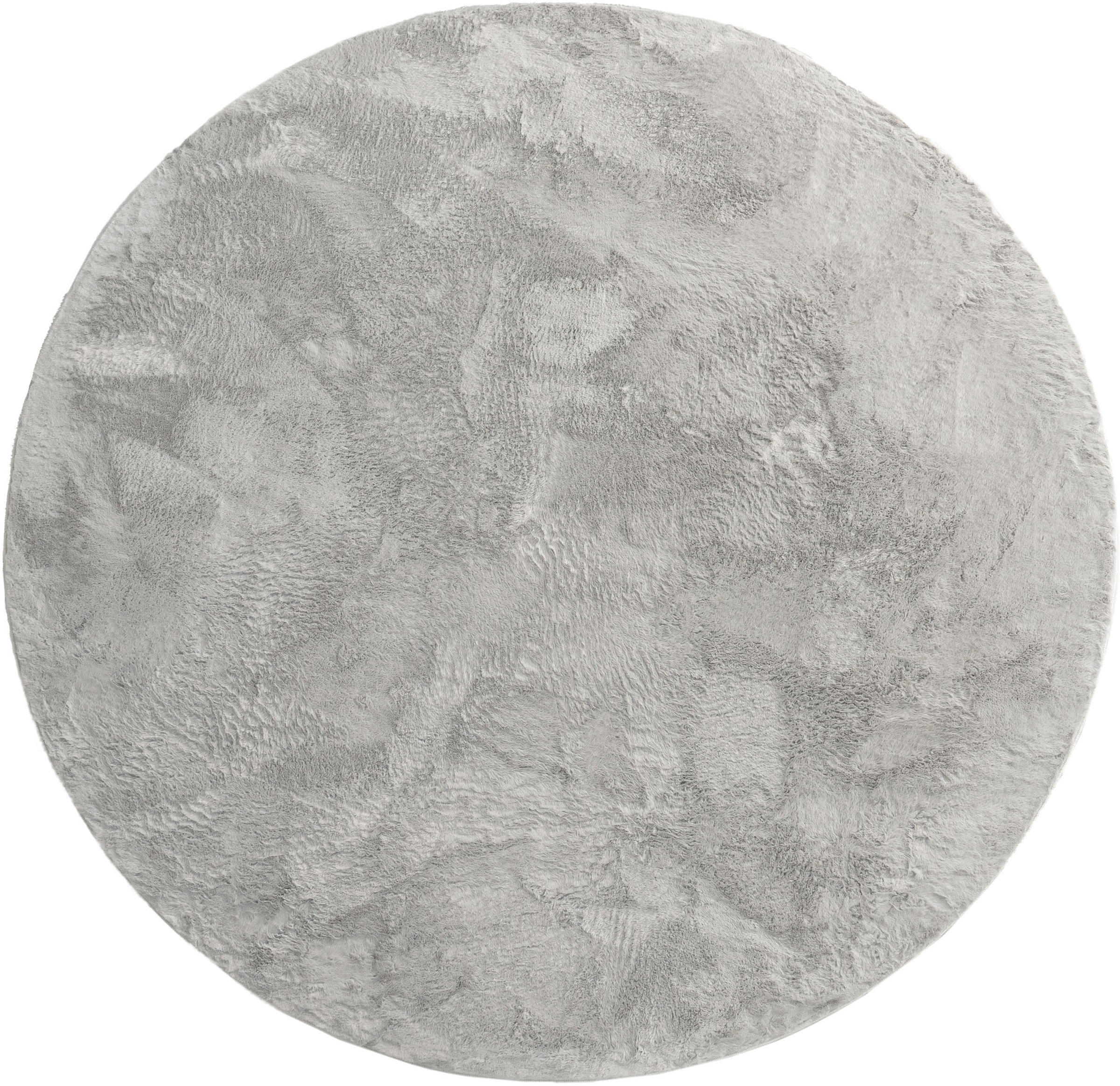 Paco Home Fellteppich "Kunstfell Soft 380" rund 14 mm Höhe Langflor, Kusche günstig online kaufen