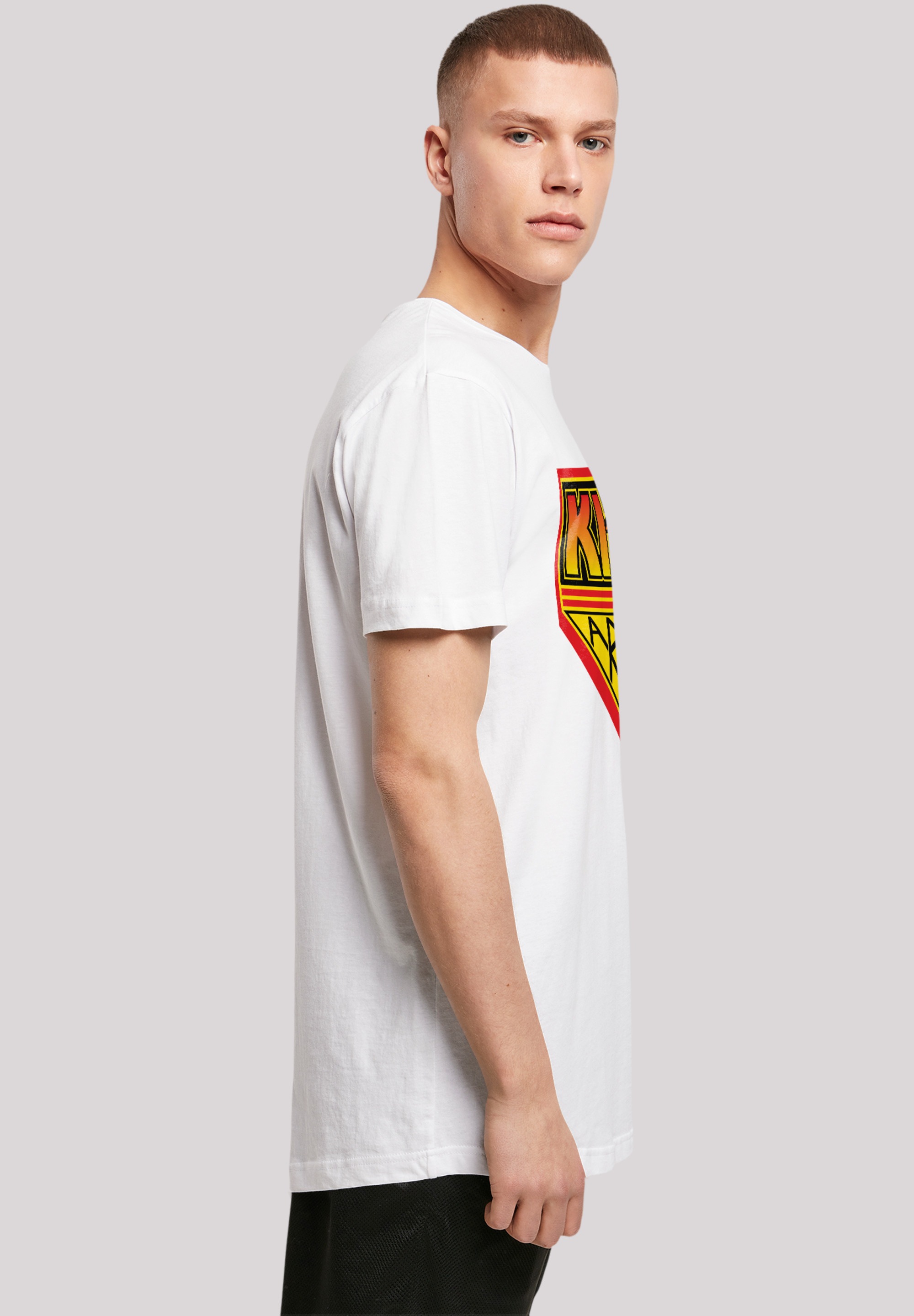F4NT4STIC T-Shirt »Kiss Rock Band Army Logo«, Premium Qualität, Musik, By Rock Off