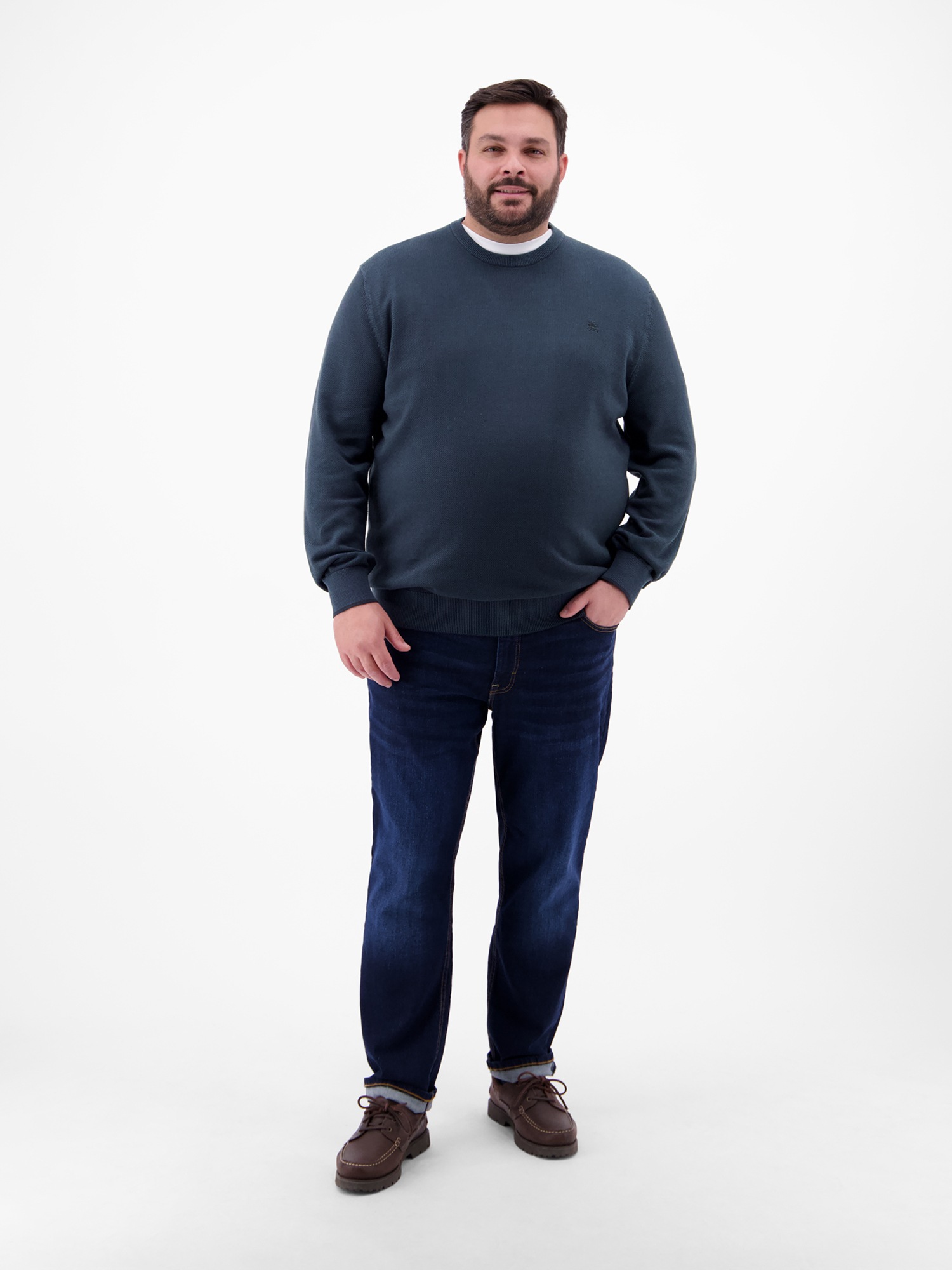 LERROS Strickpullover »Leichter Herren Strickpullover«